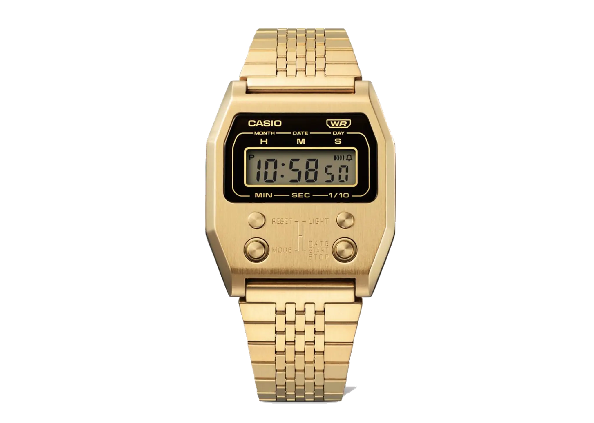 Casio Gold Stainless Steel Strap