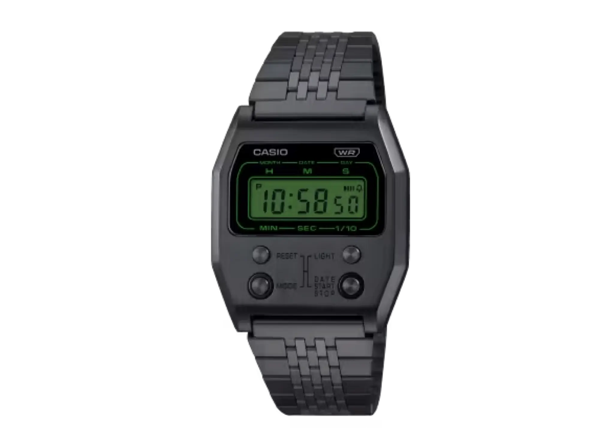 Casio Classic Black Stainless Steel Strap