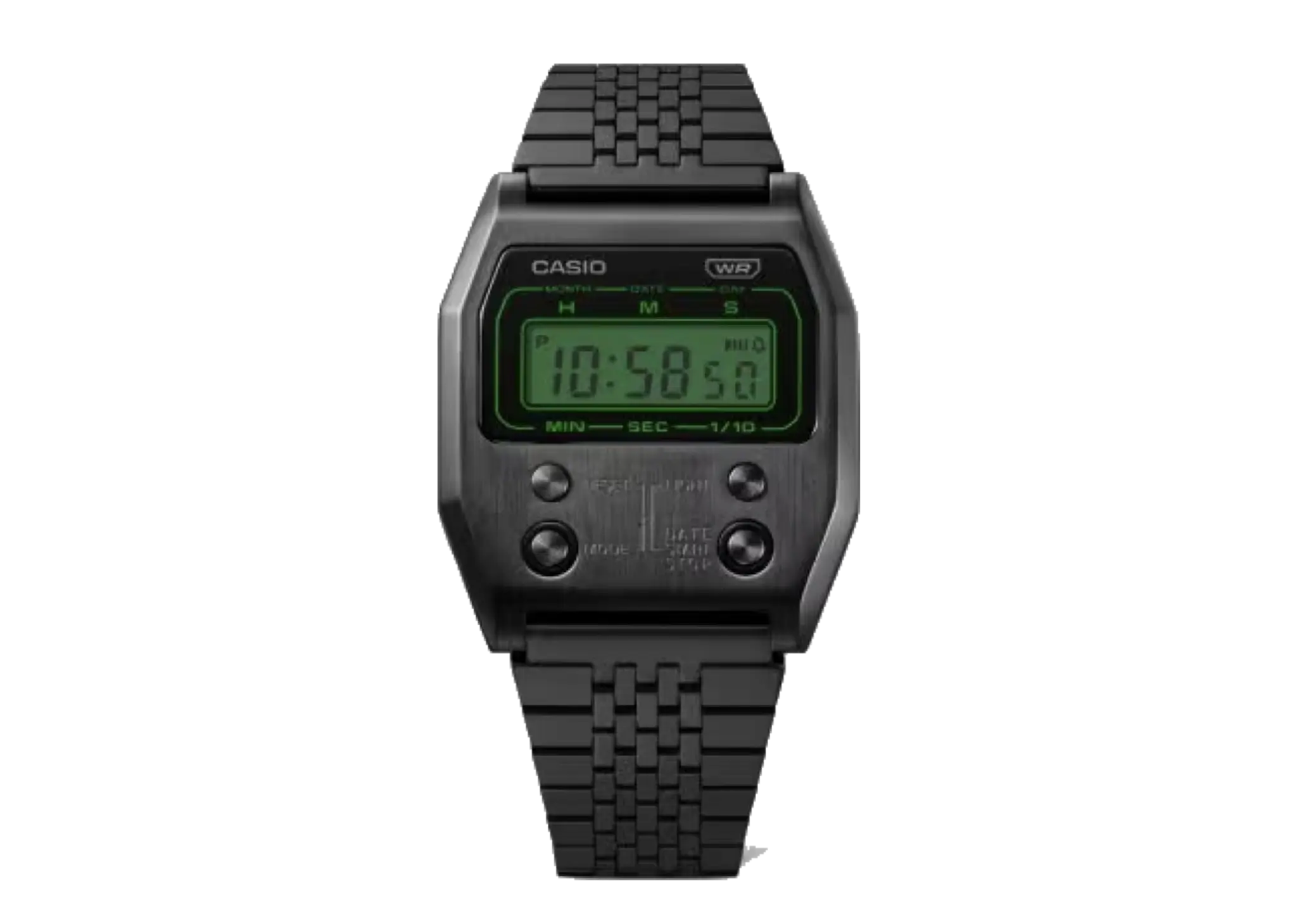 Casio Classic Black Stainless Steel Strap - photo 2