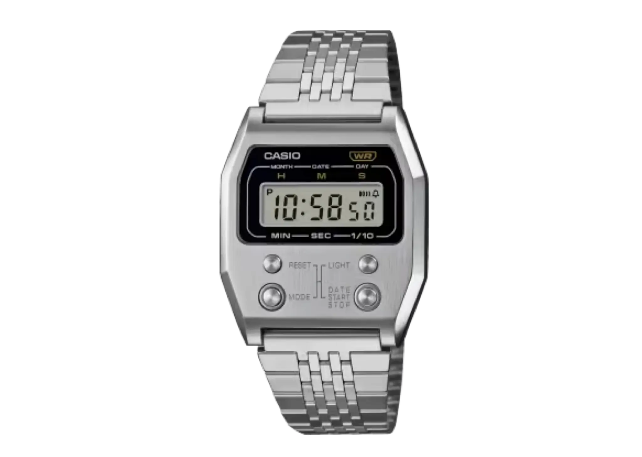 Casio Classic Silver Stainless Steel Strap - photo 2