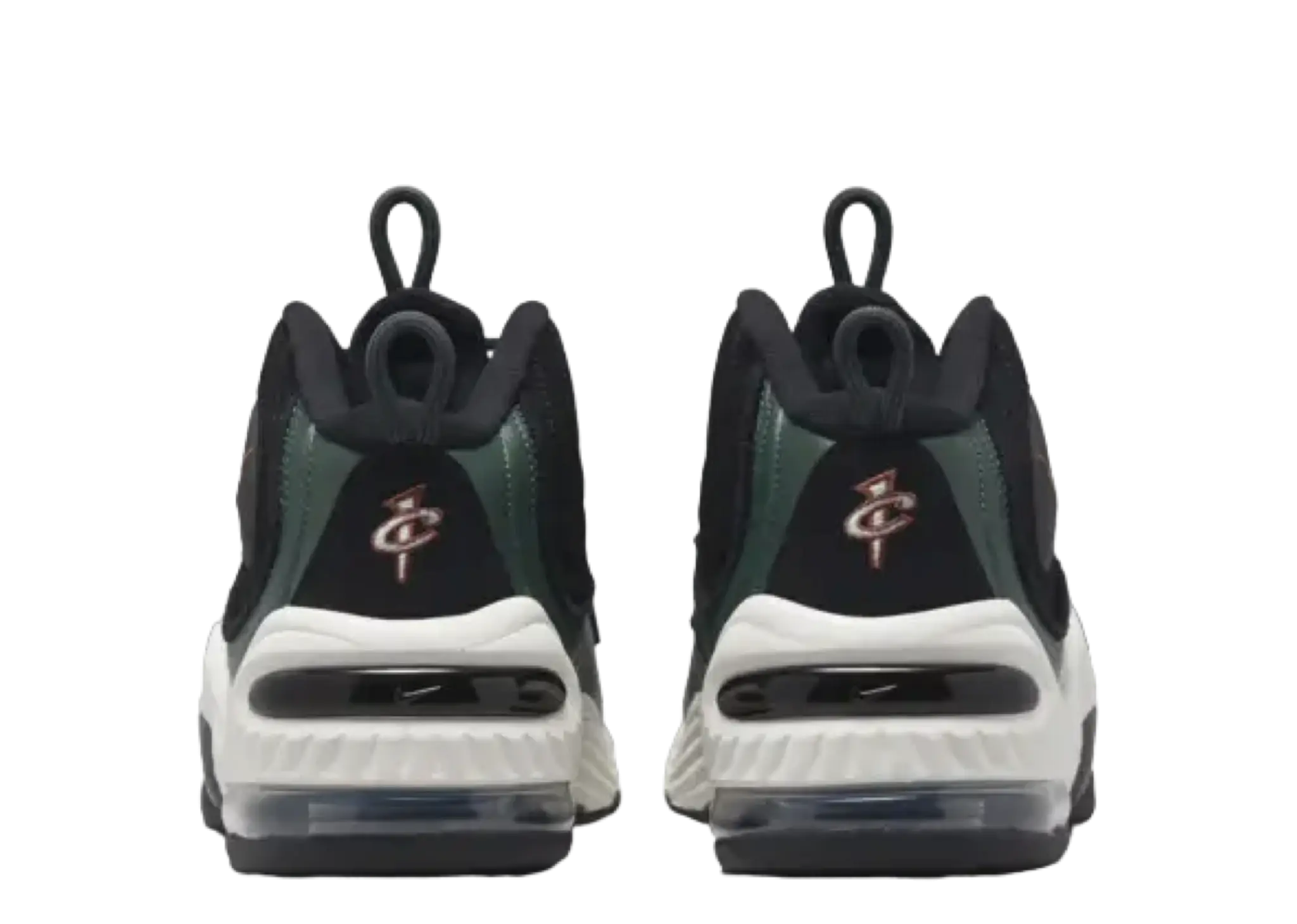Nike Air Penny 2 Black Faded Spruce Dark Pony - photo 3