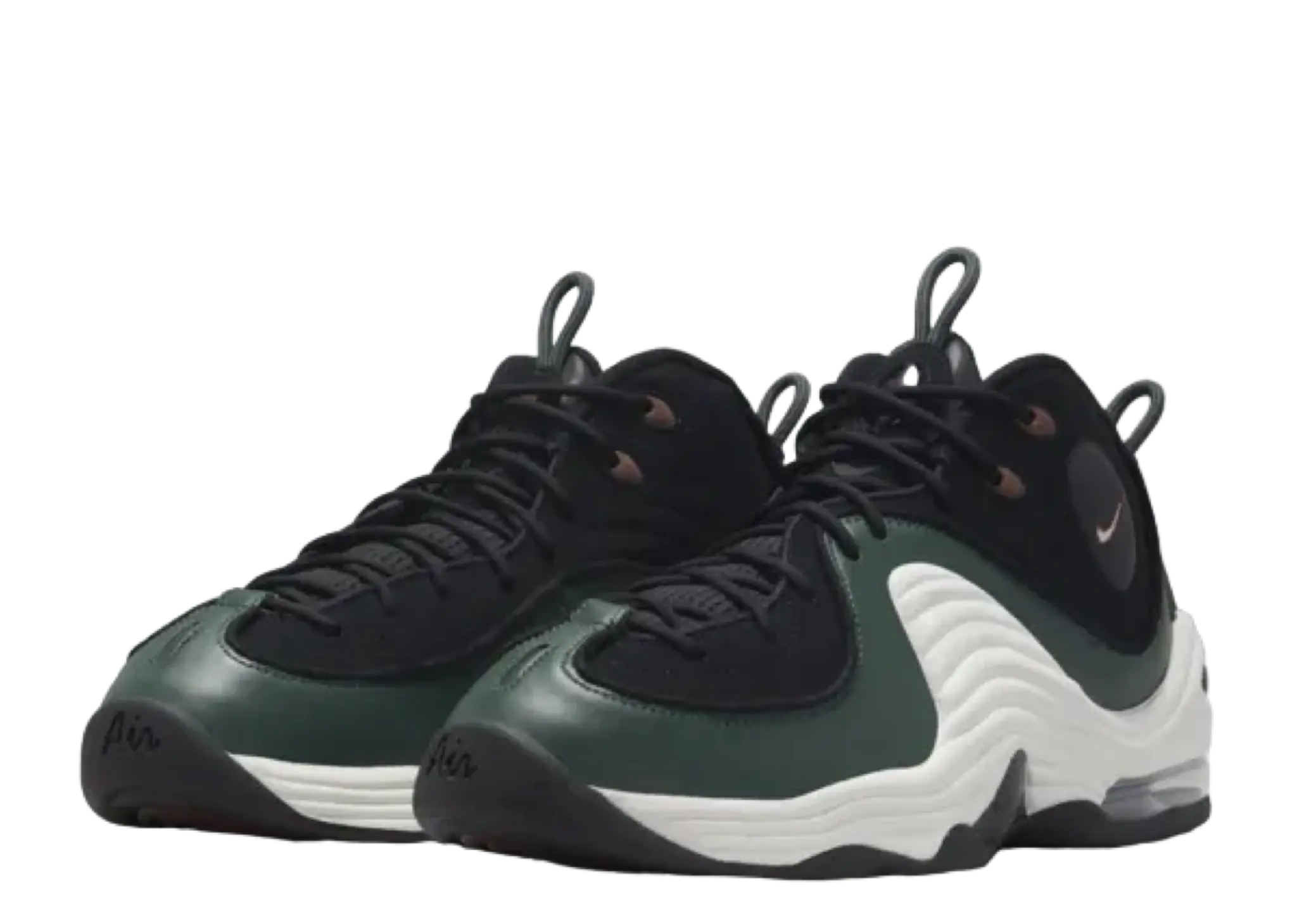 Nike Air Penny 2 Black Faded Spruce Dark Pony - photo 2