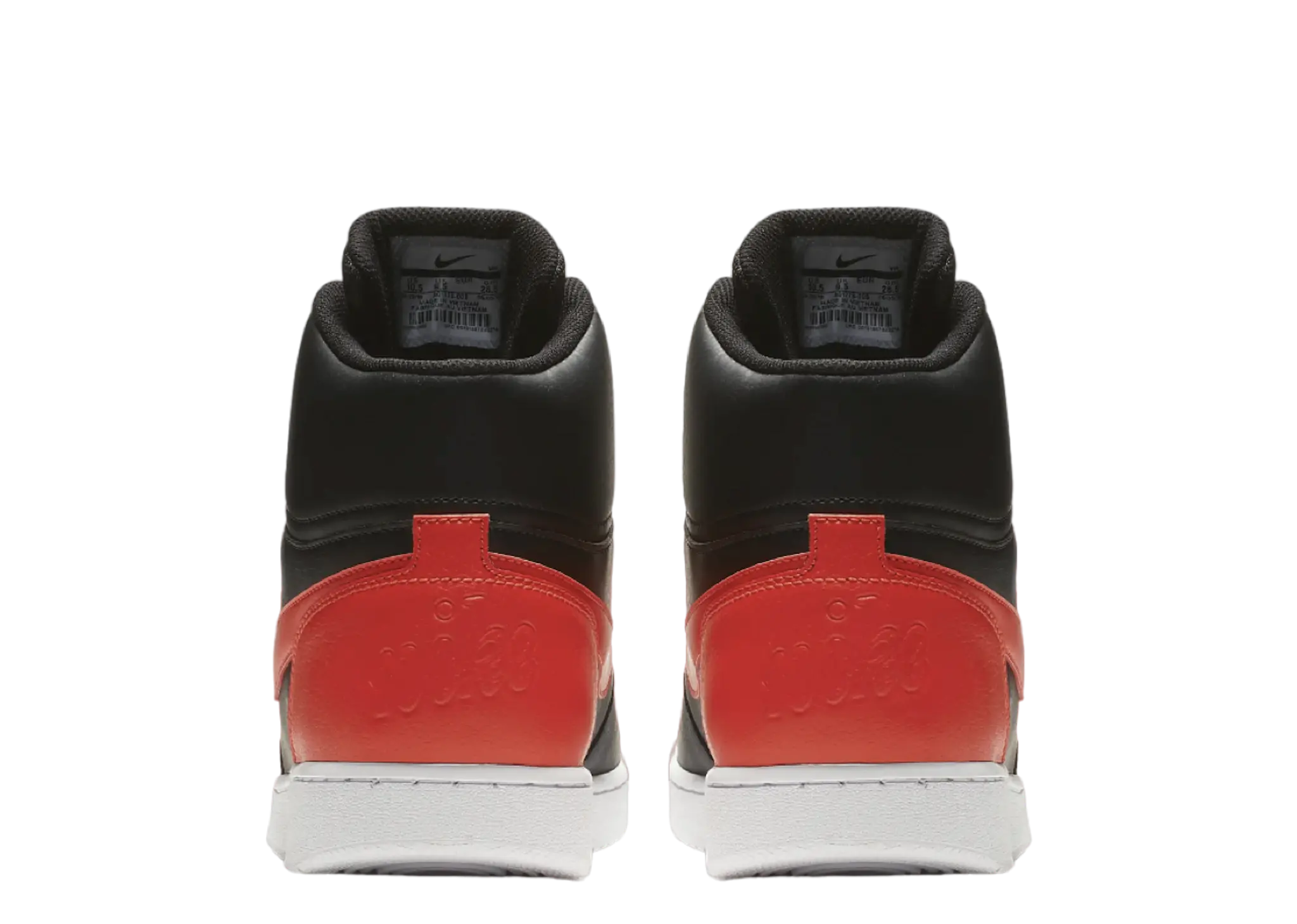 Nike Ebernon Mid Black Habanero Red - photo 3
