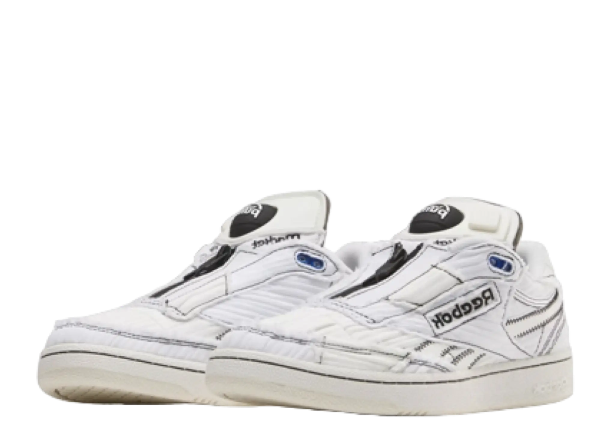 Reebok Club C 85 Pump Market White - photo 2