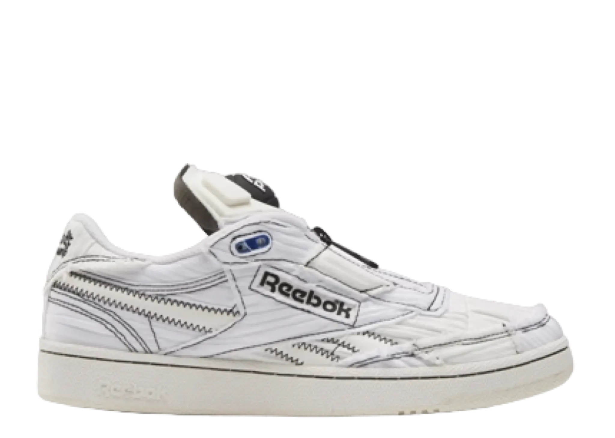 Reebok Club C 85 Pump Market White