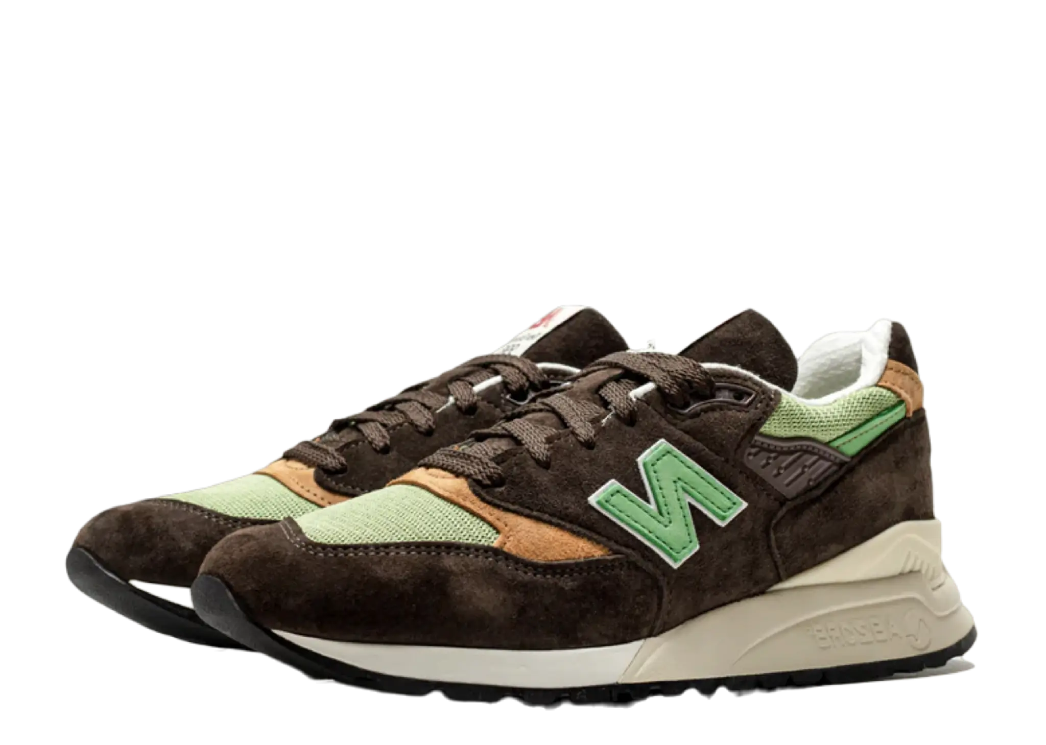 New Balance 998 MiUSA Teddy Santis Brown Green - photo 2