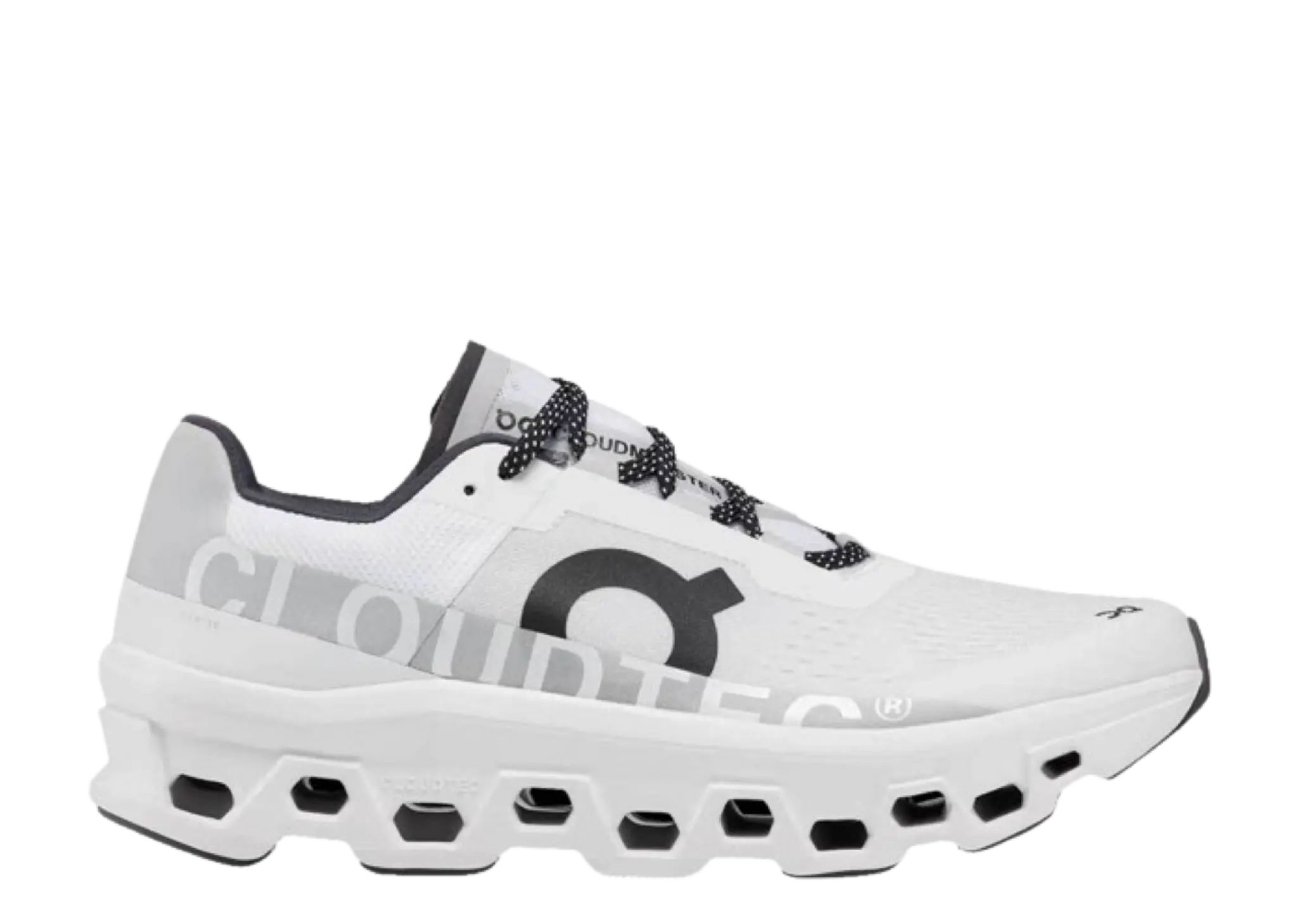 ON Running Cloudmonster All White