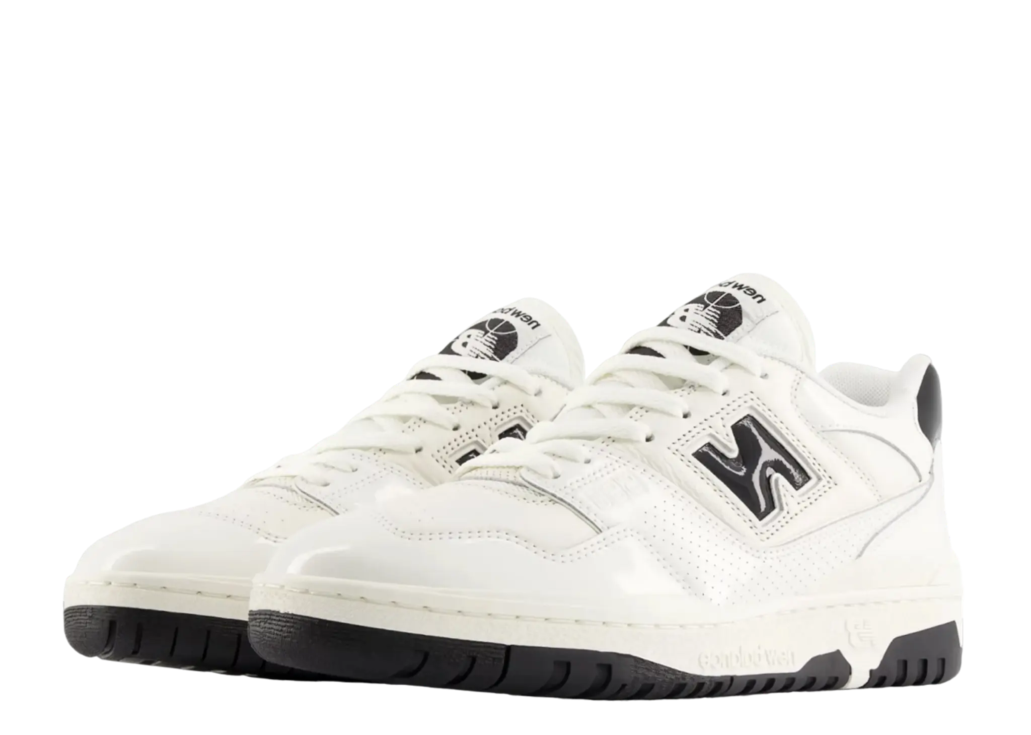 New Balance 550 Patent White Cream - photo 2