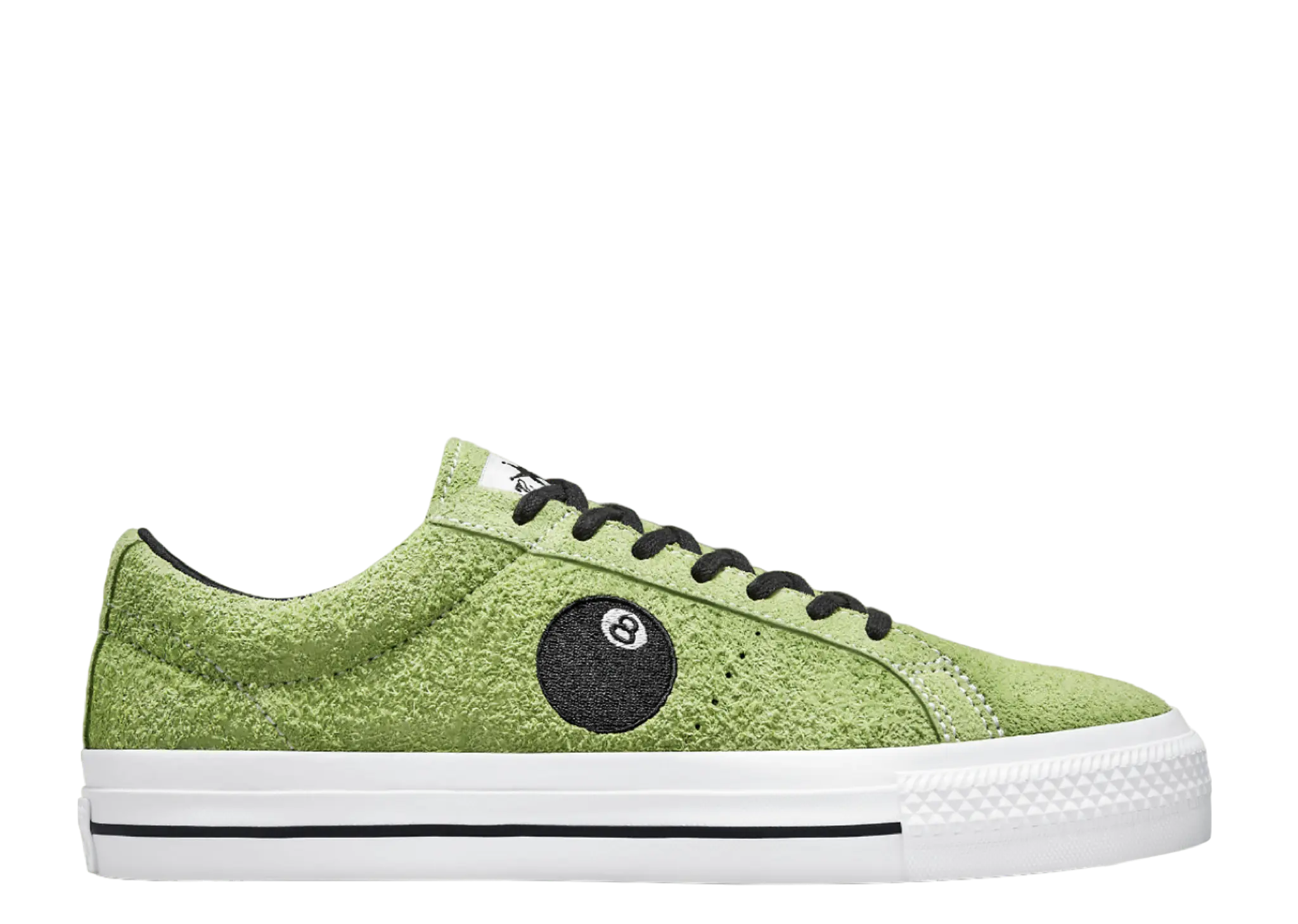 Converse One Star Pro x Stüssy 8‑Ball Green