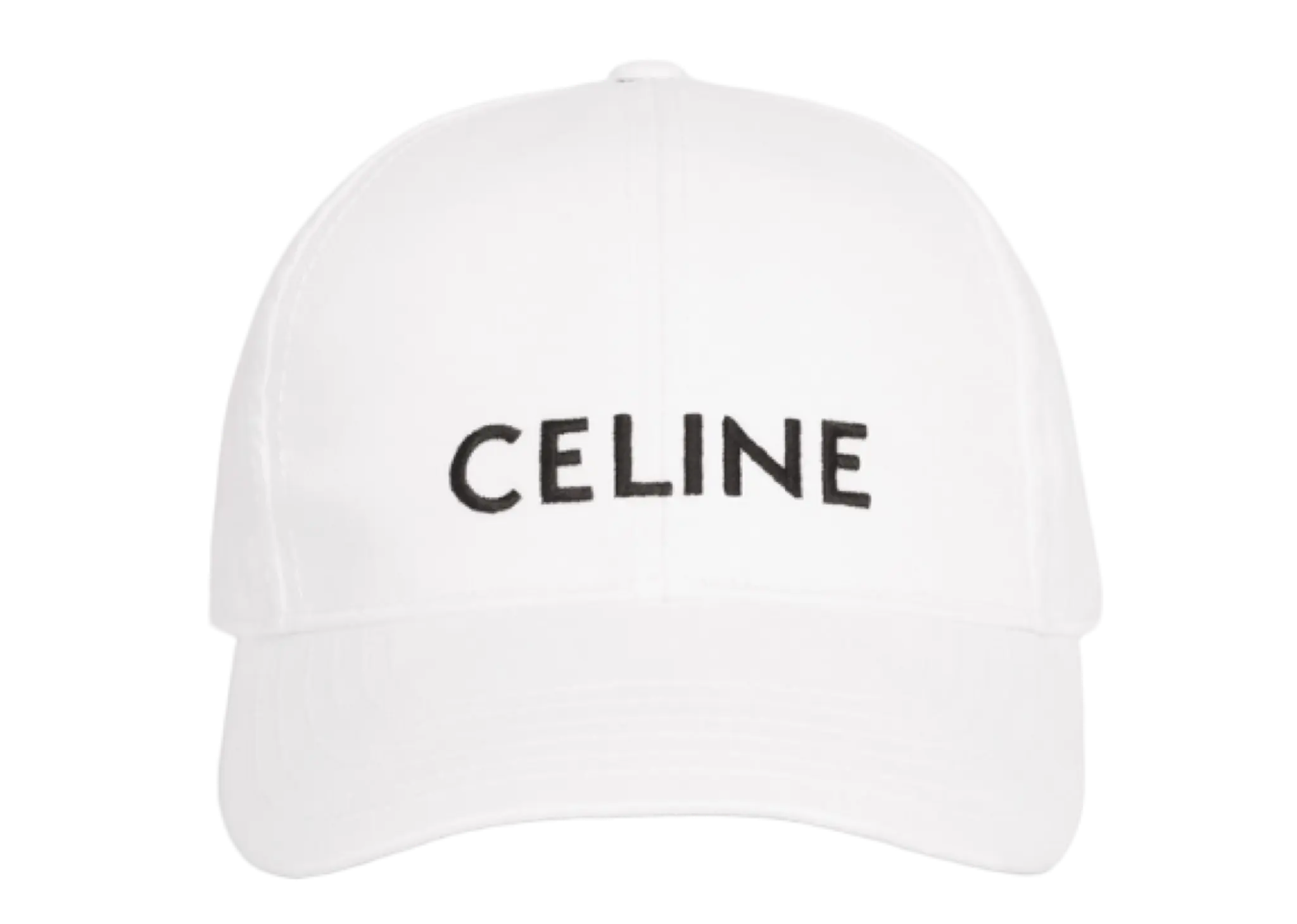 Celine Basebll Cap Logo White