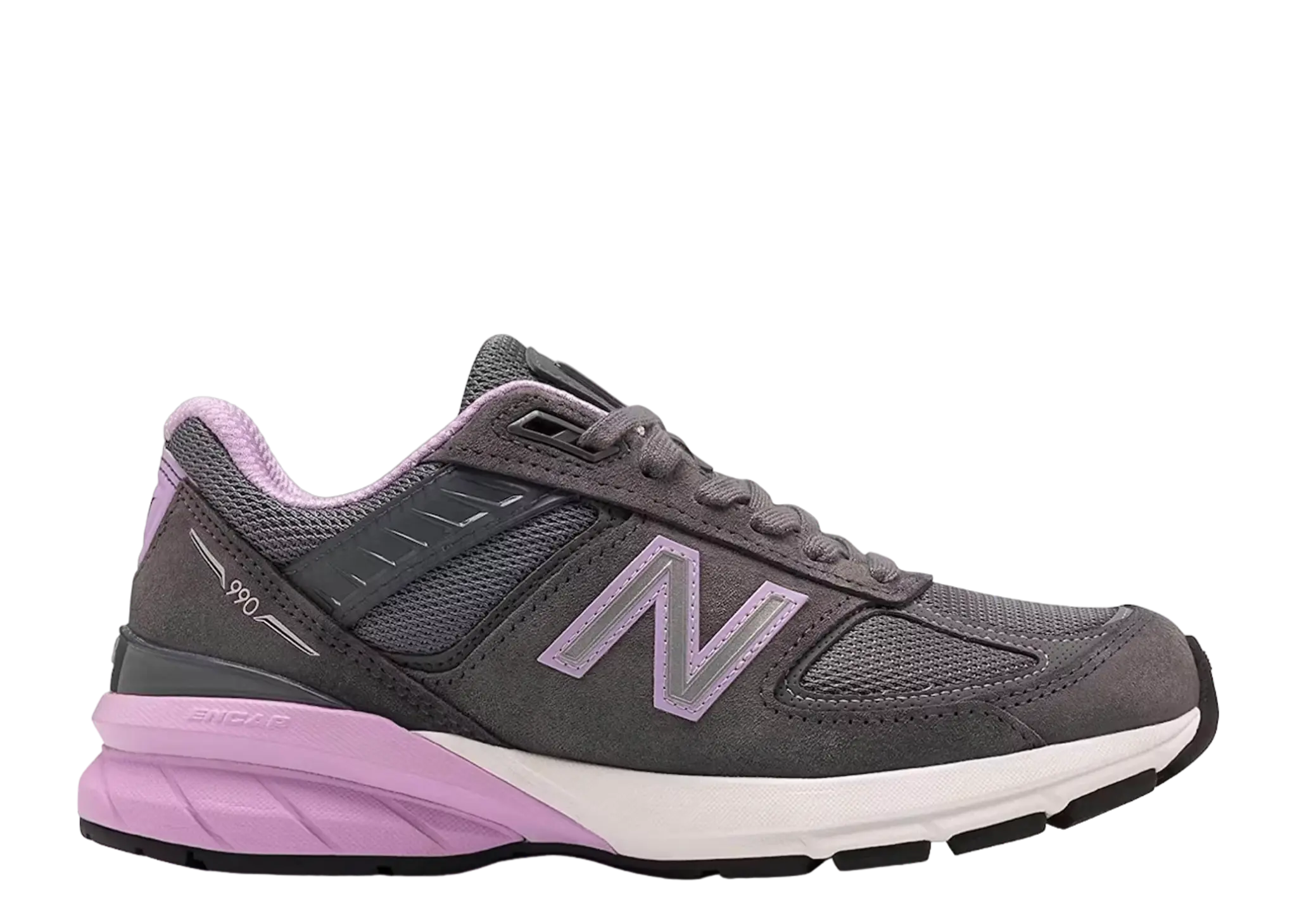 New Balance 990v5 MiUSA Lead Dark Violet Glow (Women's)