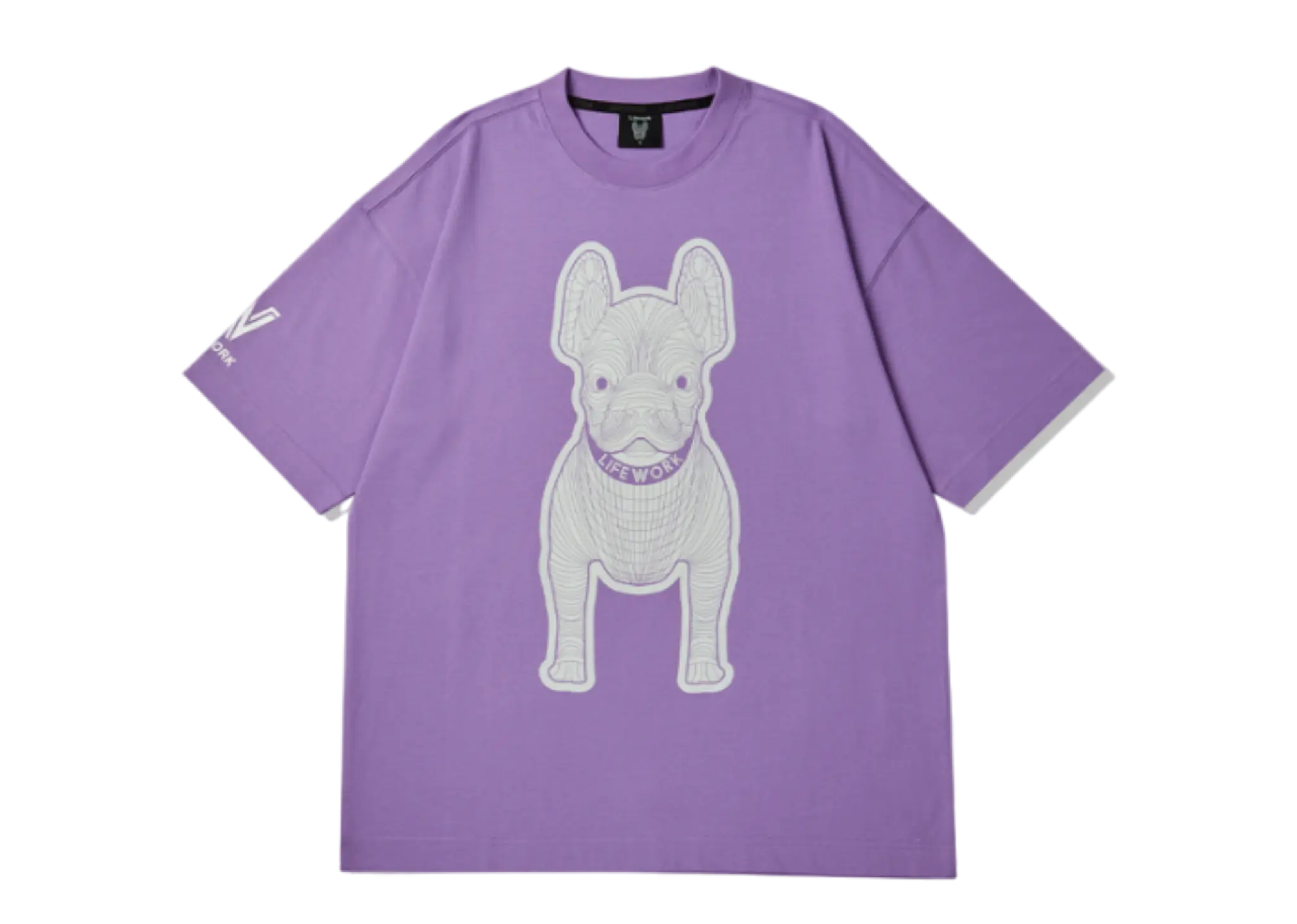 Lifework Silket Big Radog Tee Purple