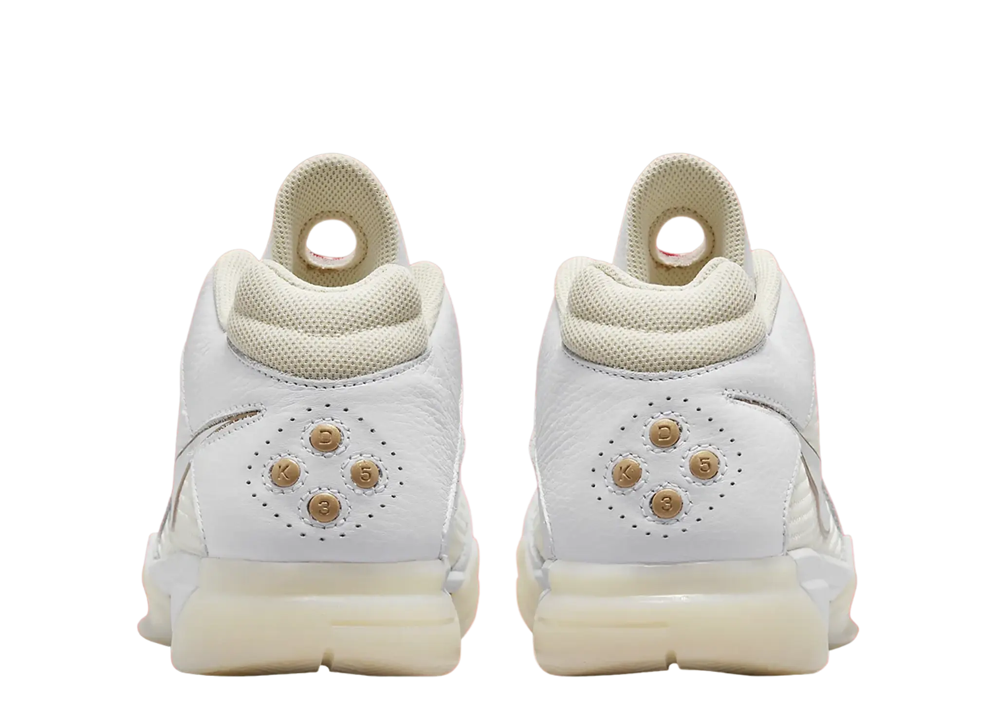 Nike KD 3 Retro White Metallic Gold - photo 3