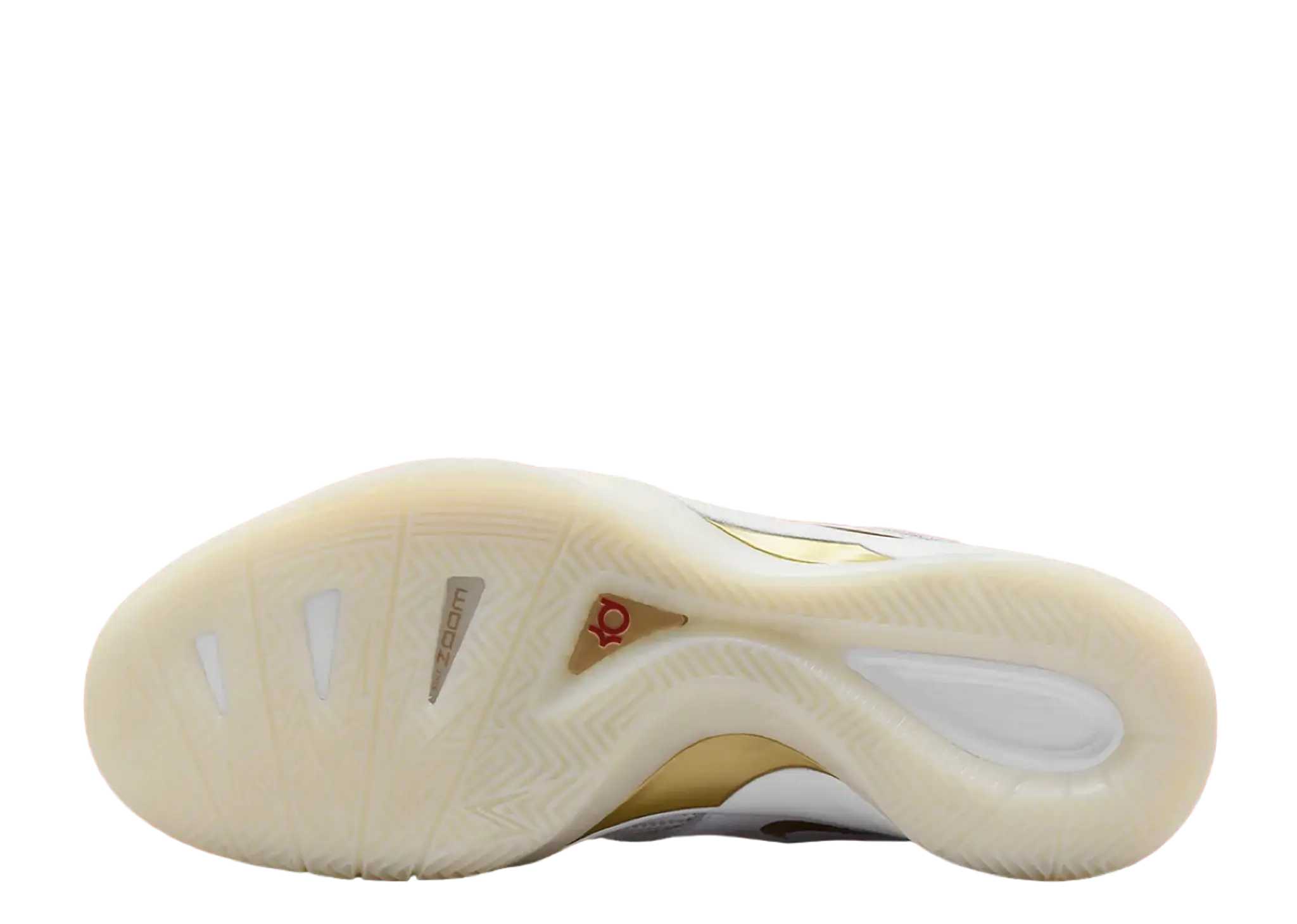 Nike KD 3 Retro White Metallic Gold - photo 4
