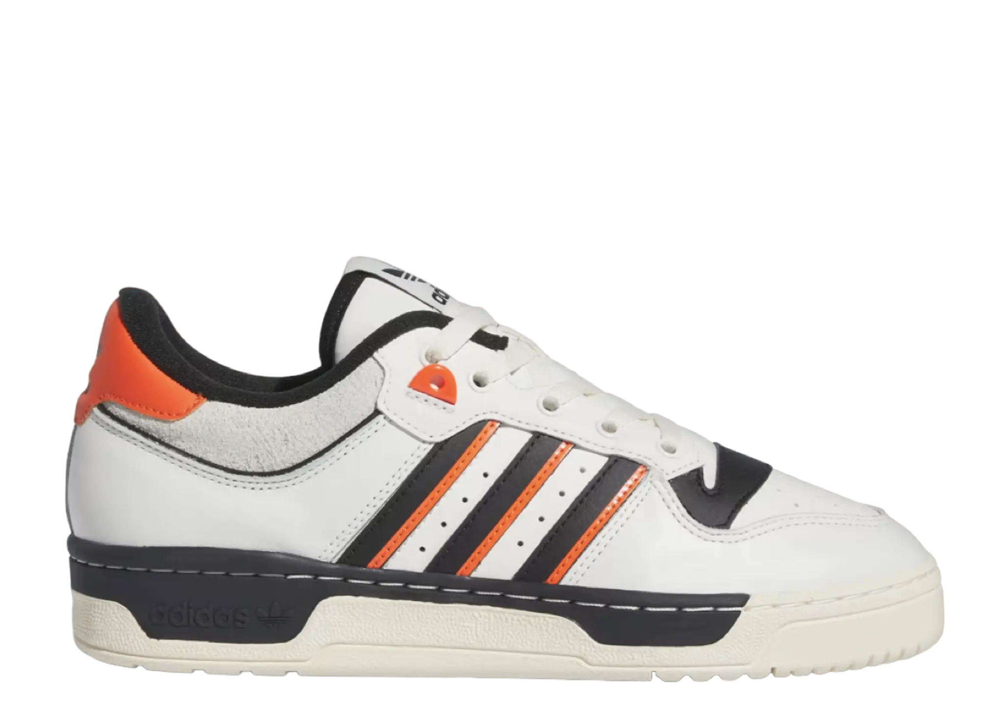 Adidas Rivalry 86 Low White Black Semi Impact Orange