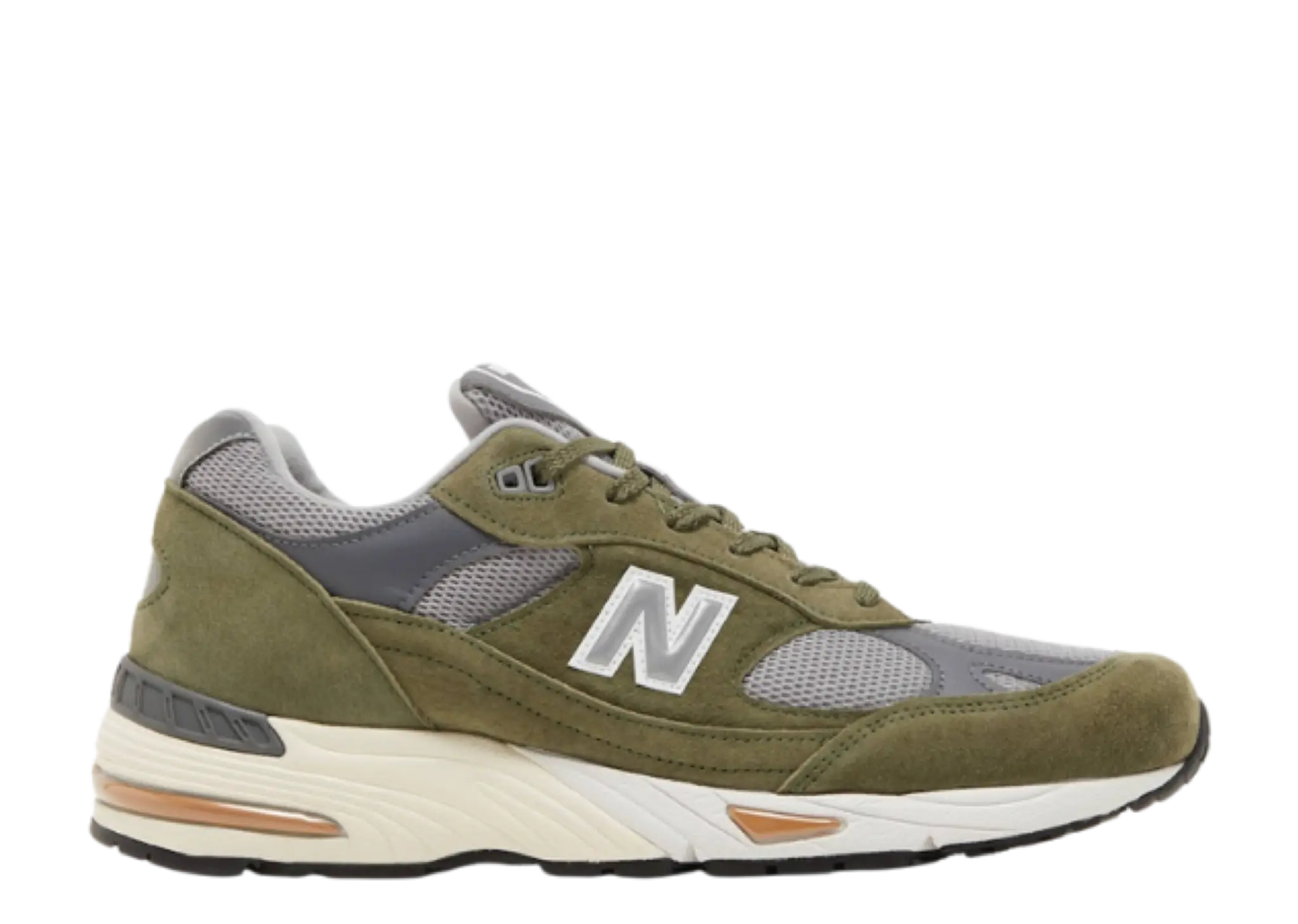 New Balance 991 MiUK Dark Green Grey Tan