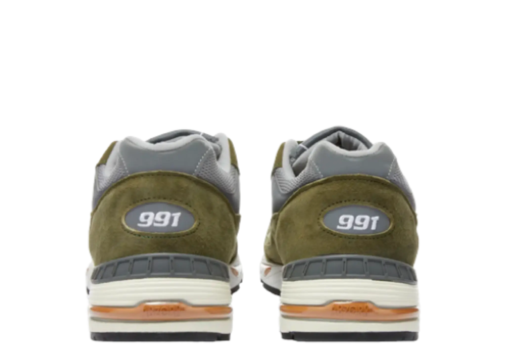 New Balance 991 MiUK Dark Green Grey Tan - photo 3