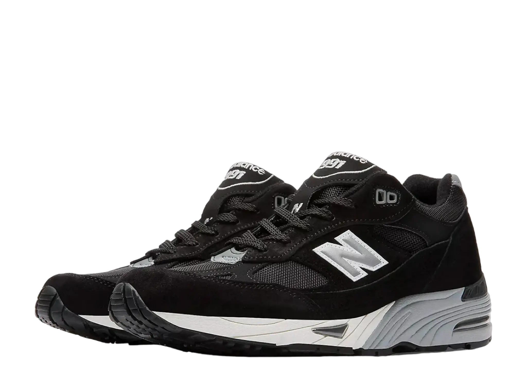 New Balance 991 MiUK Black Silver - photo 2