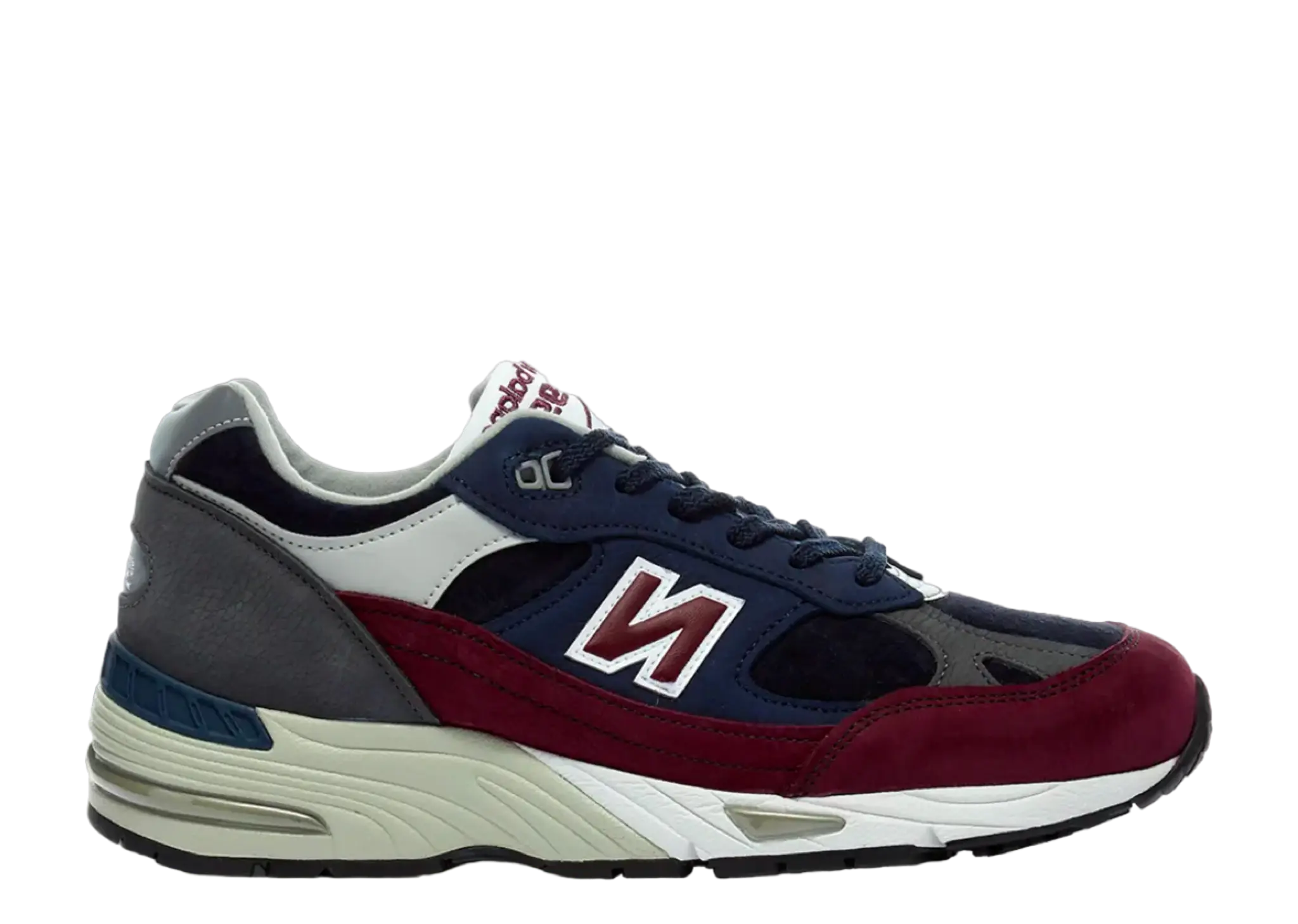 New Balance 991 Navy Burgundy