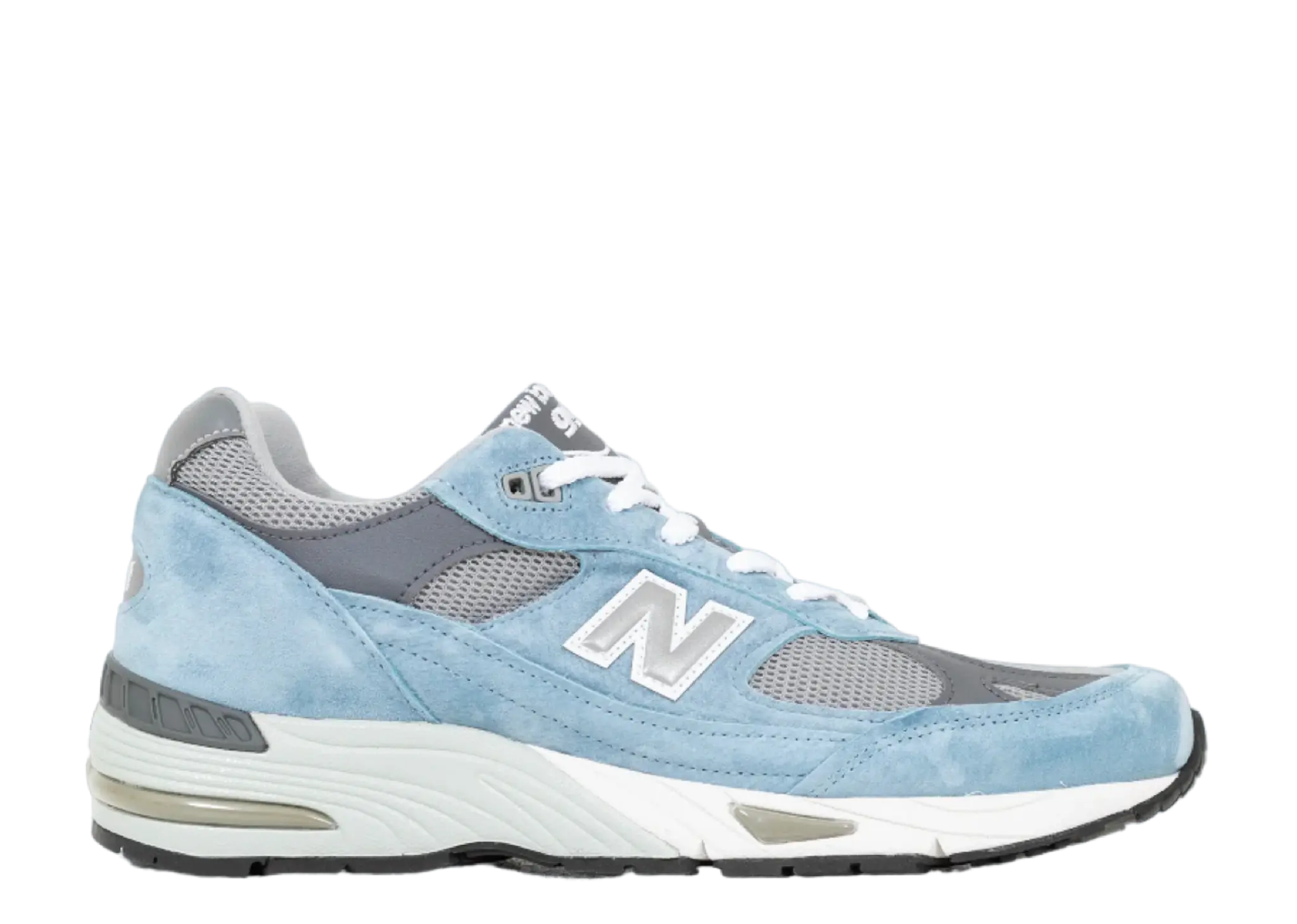 New Balance 991 Made In England Dusty Blue Alloy Smoked Pearl
