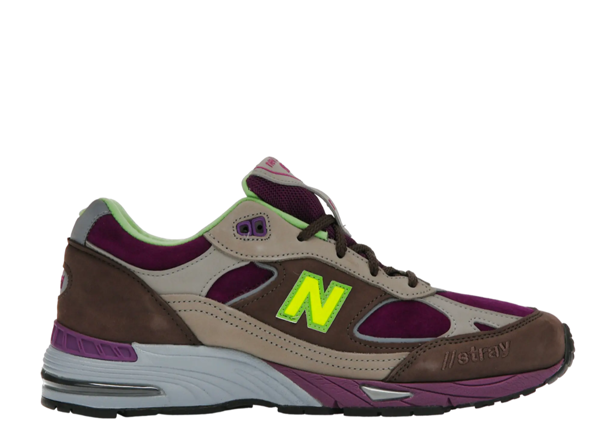 New Balance 991 Stray Rats Brown Purple (Women's)