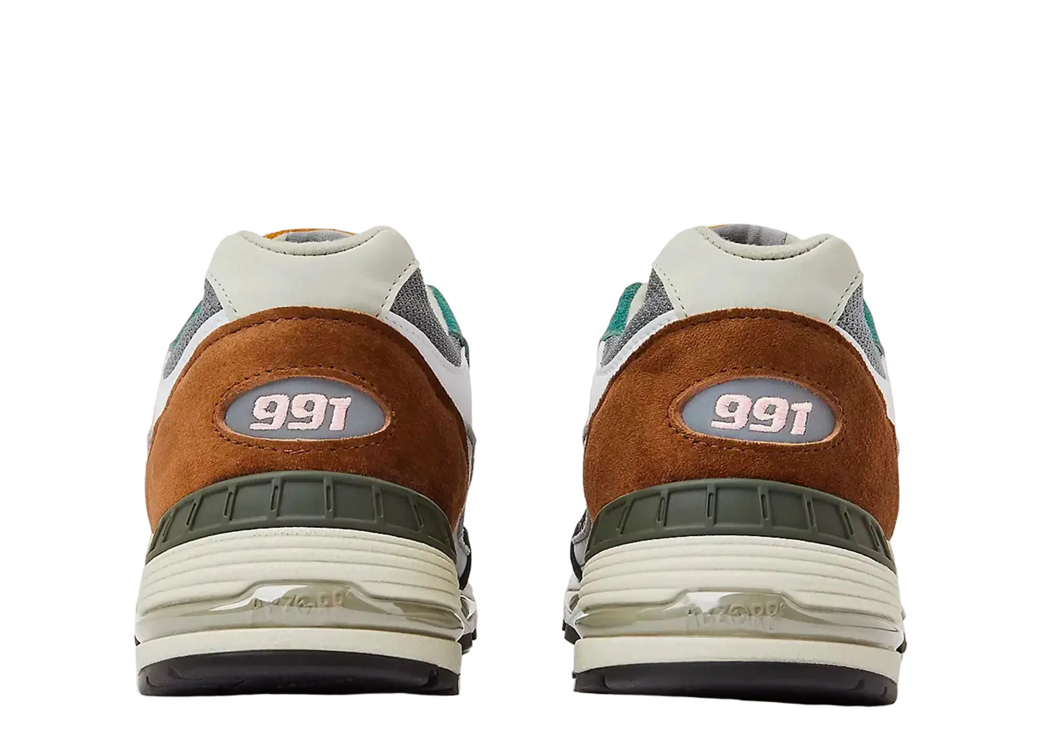 New Balance 991 MiUK Selected Edition Grey Green Brown - photo 3