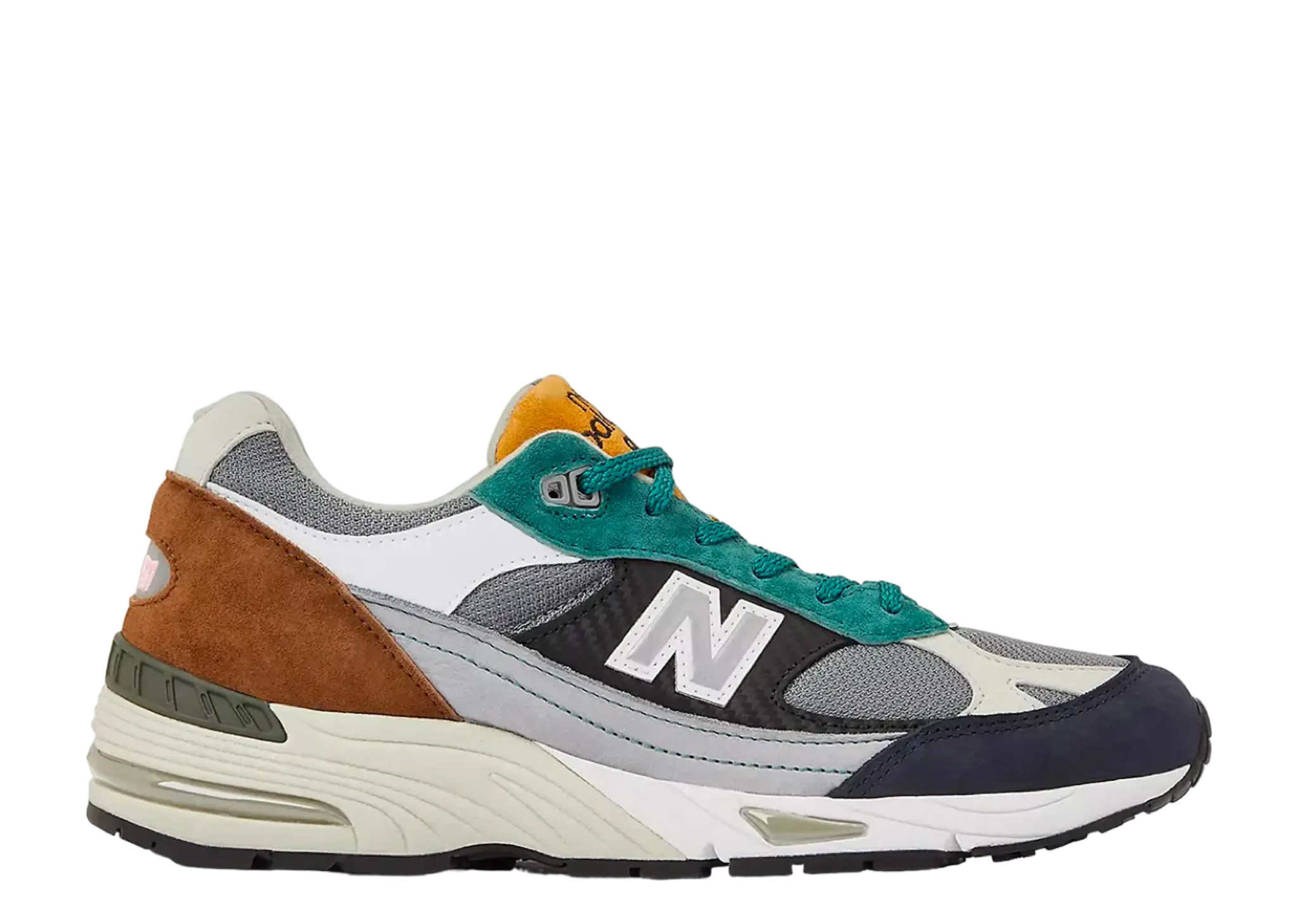 New Balance 991 MiUK Selected Edition Grey Green Brown