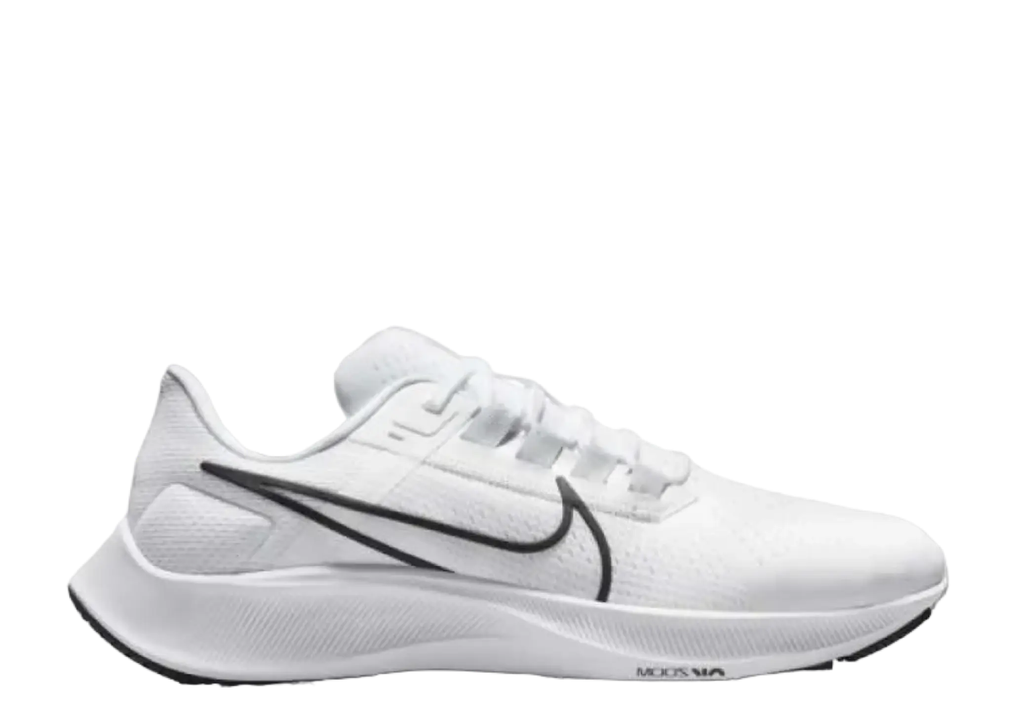 Nike Air Zoom Pegasus 38 White Black Pure Platinum
