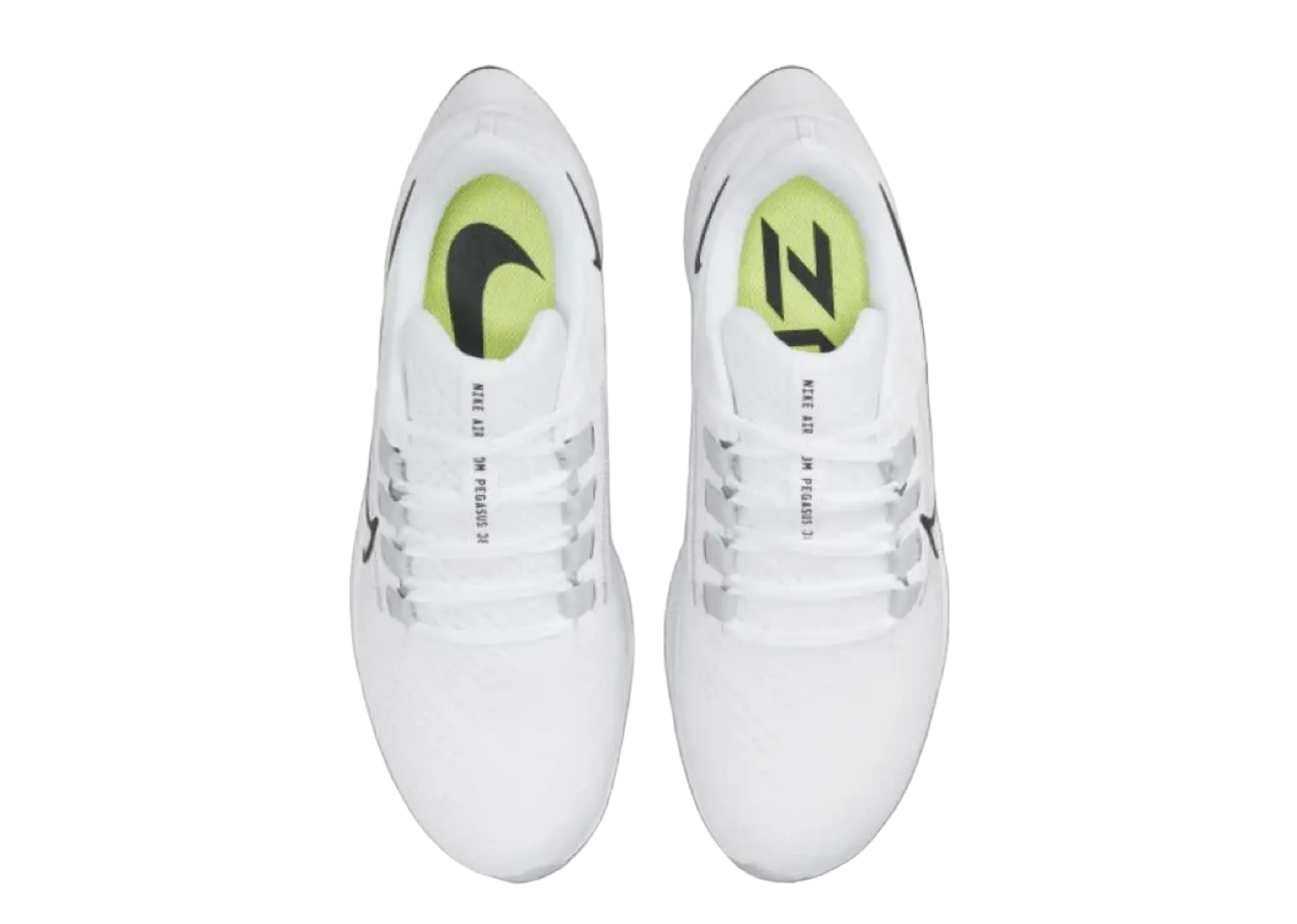 Nike Air Zoom Pegasus 38 White Black Pure Platinum - photo 3