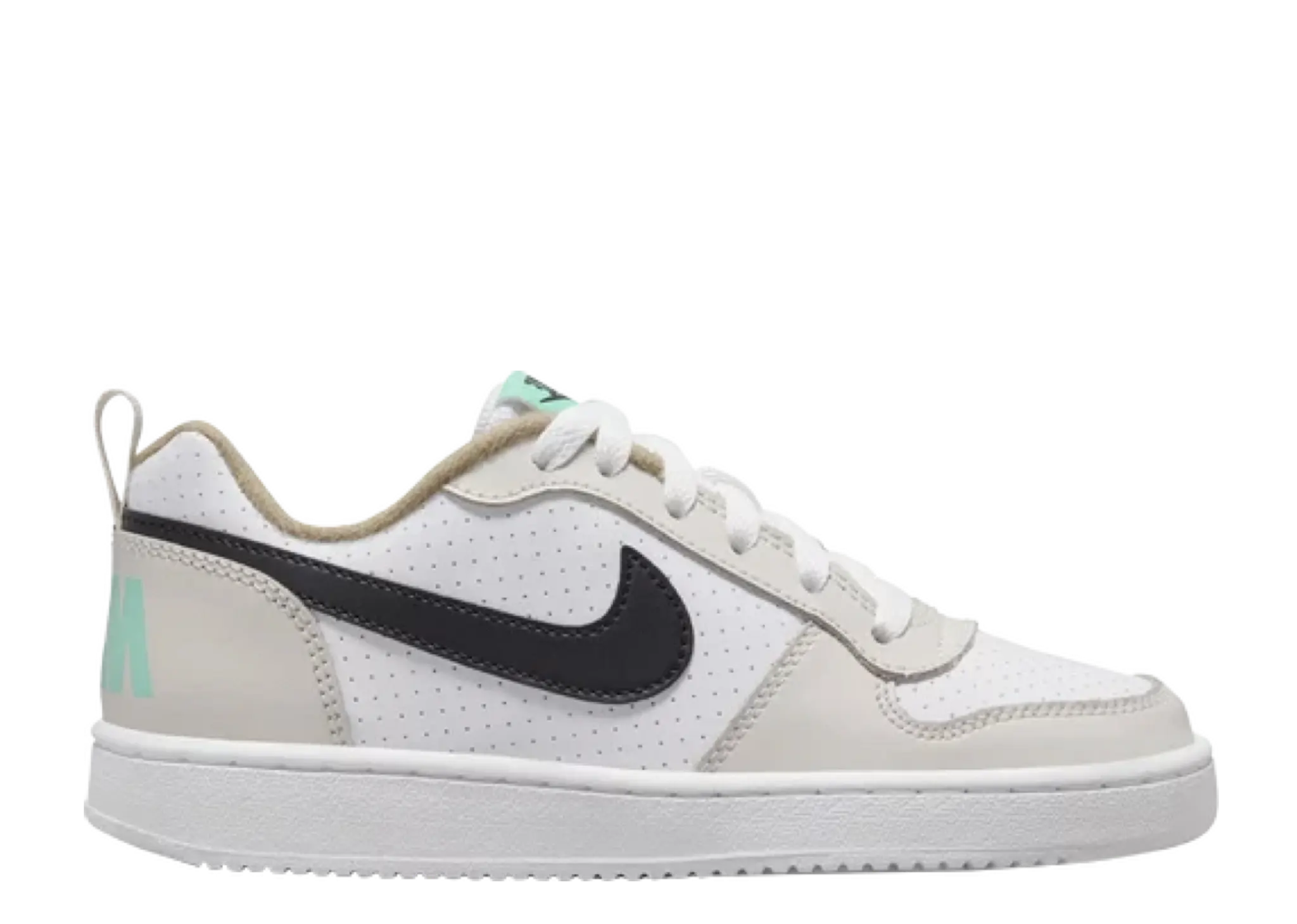 Nike Court Borough Cream Black (Grade School)
