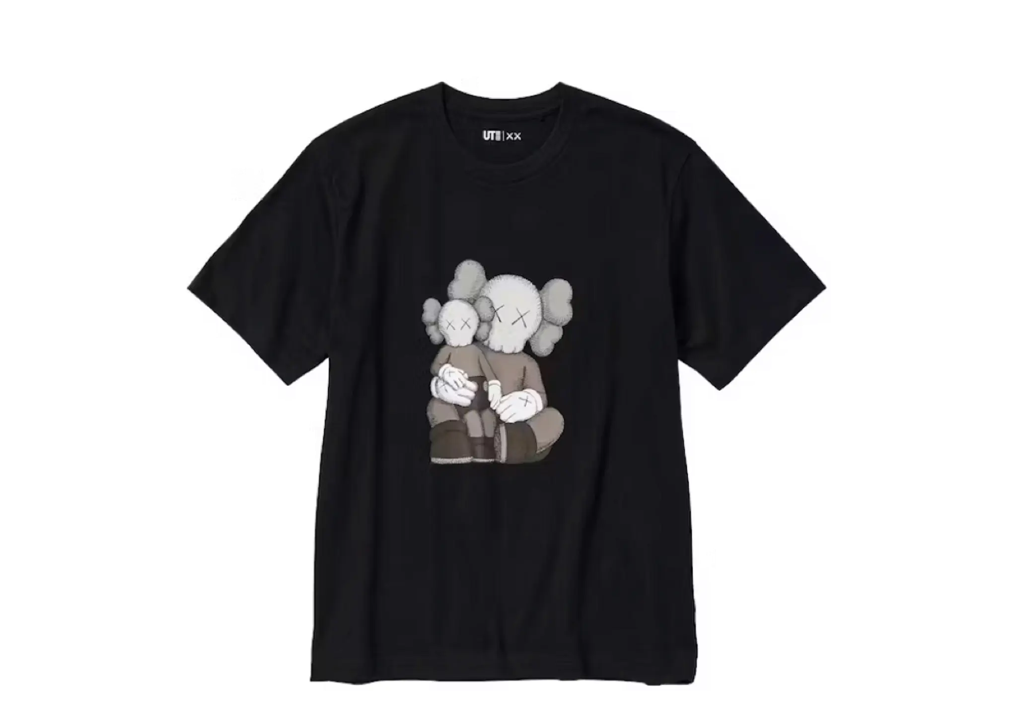 KAWS x Uniqlo UT Short Sleeve Graphic T-shirt Black (Asia Sizing)