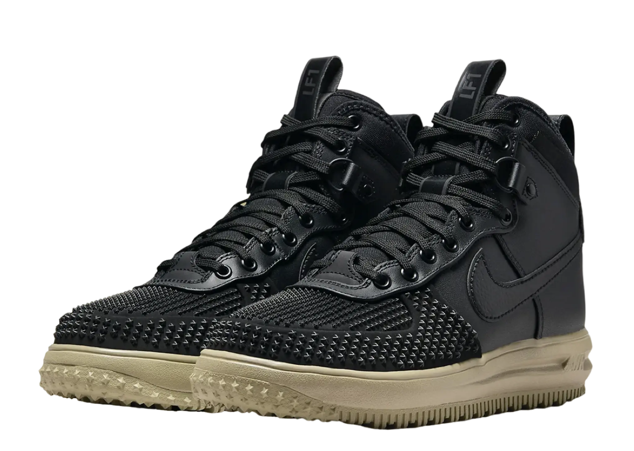 Nike Air Force 1 Duckboot Black Neutral Olive - photo 2