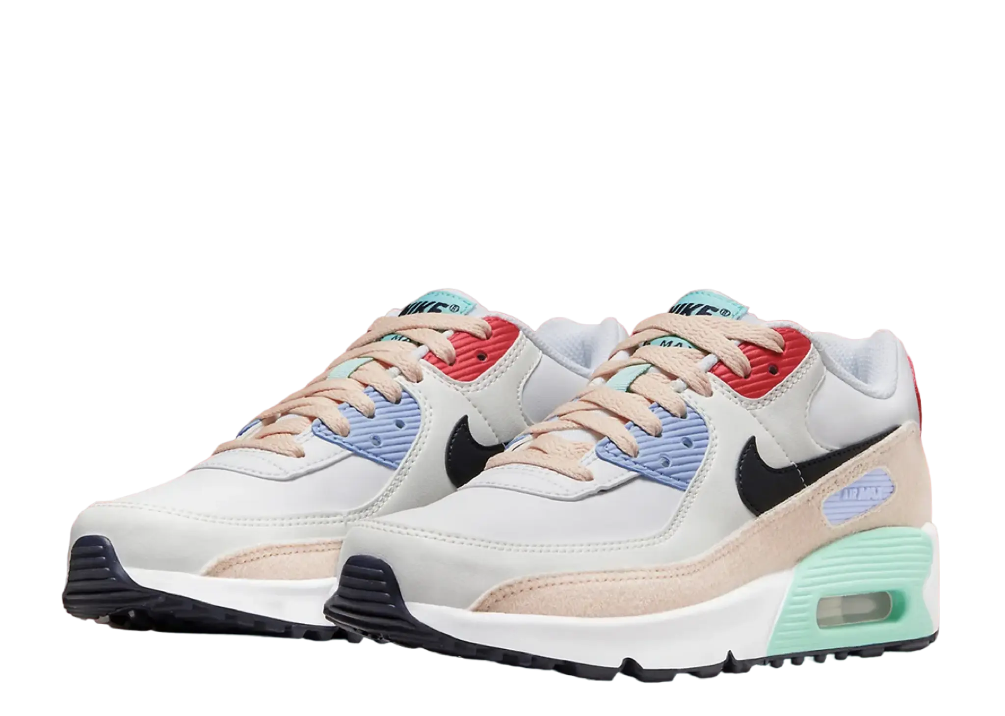Nike Air Max 90 Leather Patches (Grade School) - photo 2