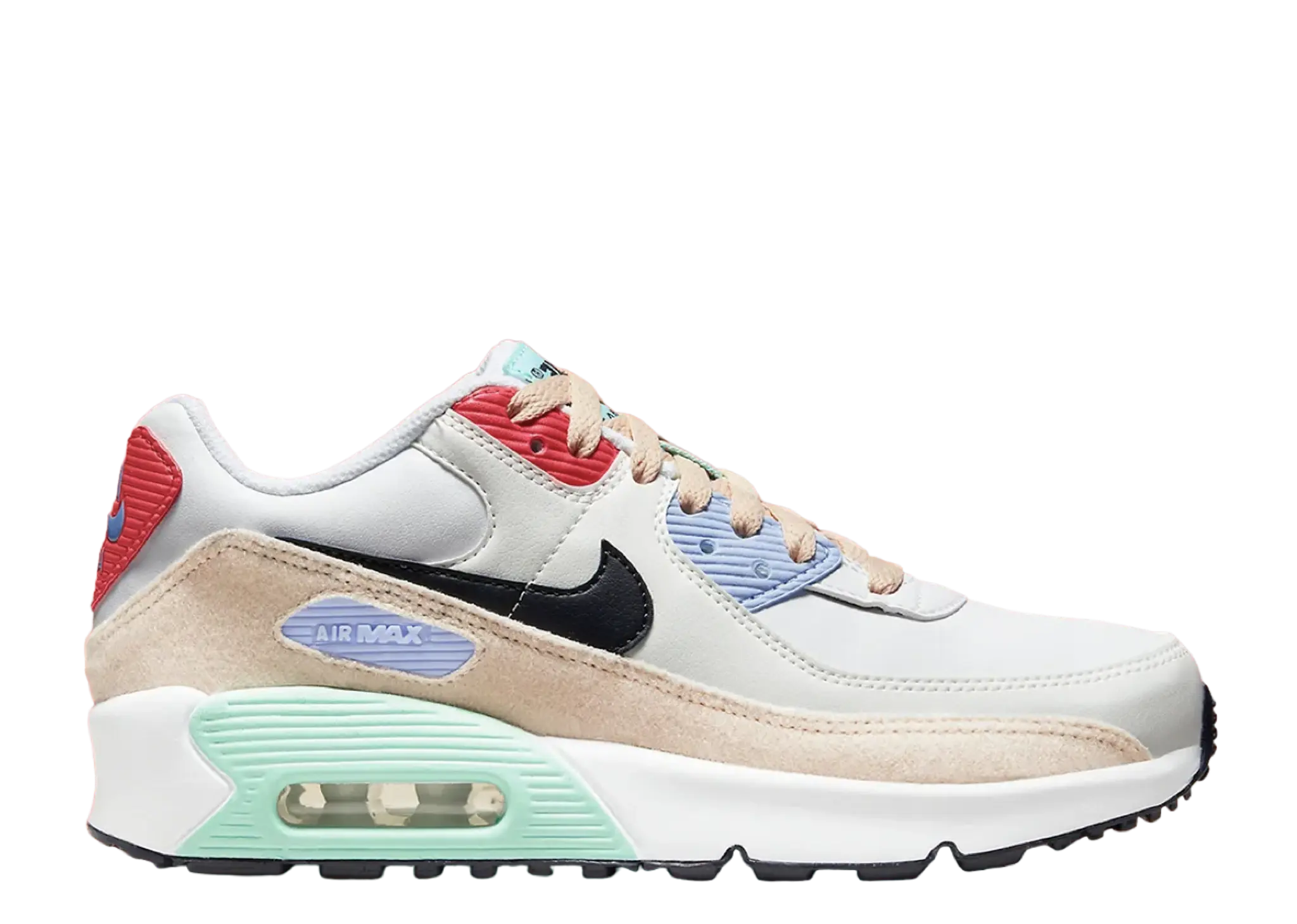 Nike Air Max 90 Leather Patches (Grade School)