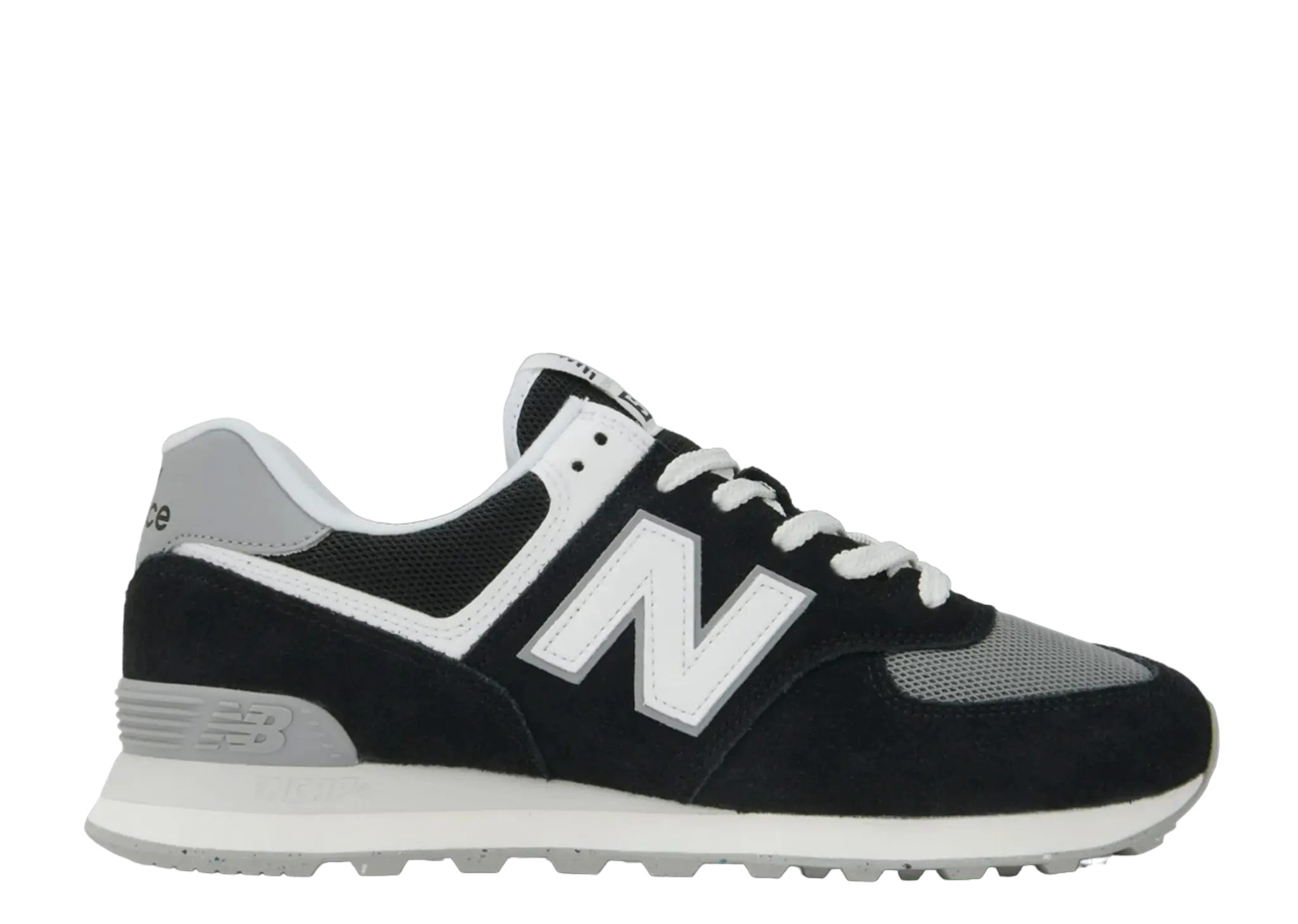 New Balance 574 Black Grey White