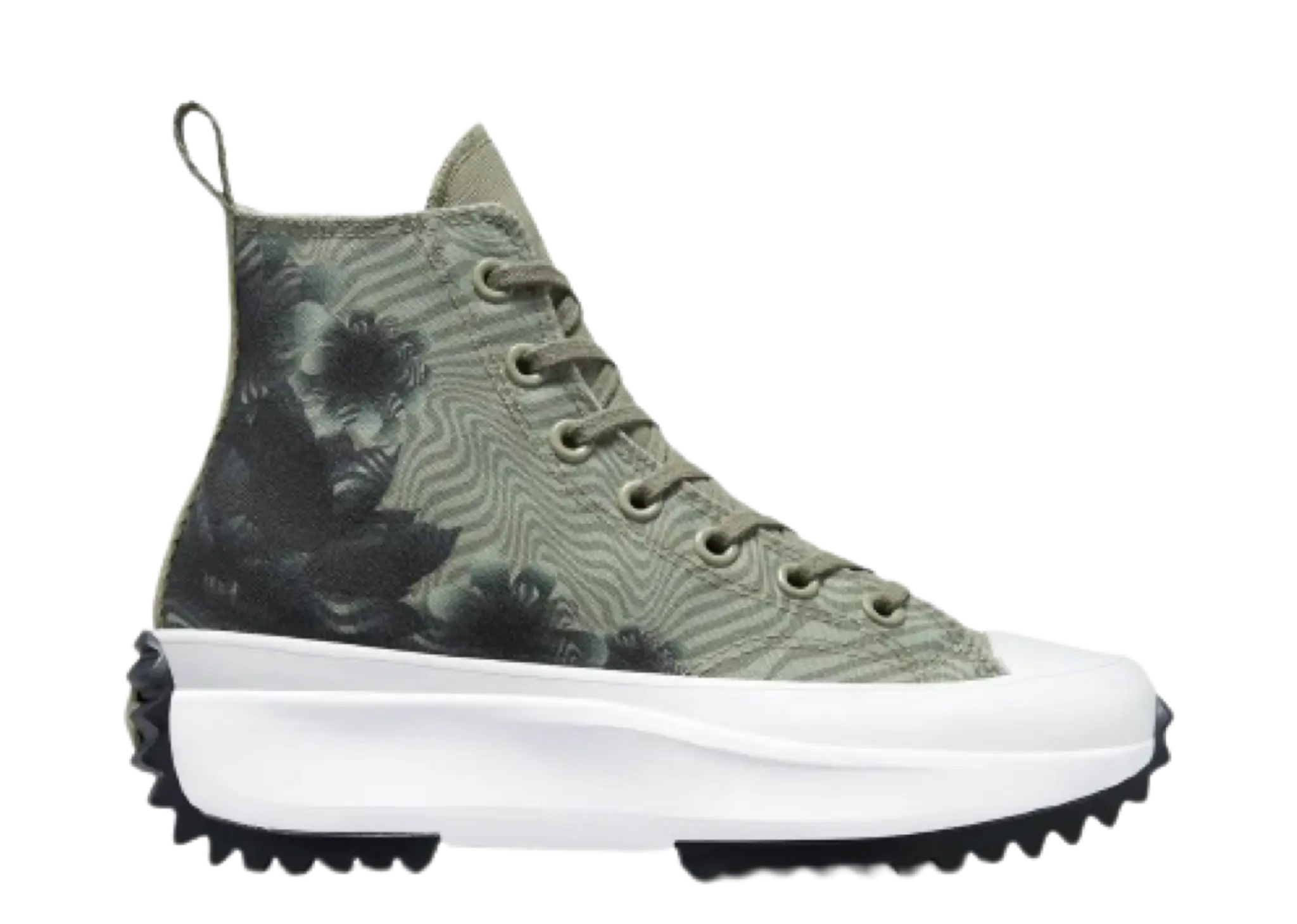 Converse Run Star Hike Platform Desert Floral