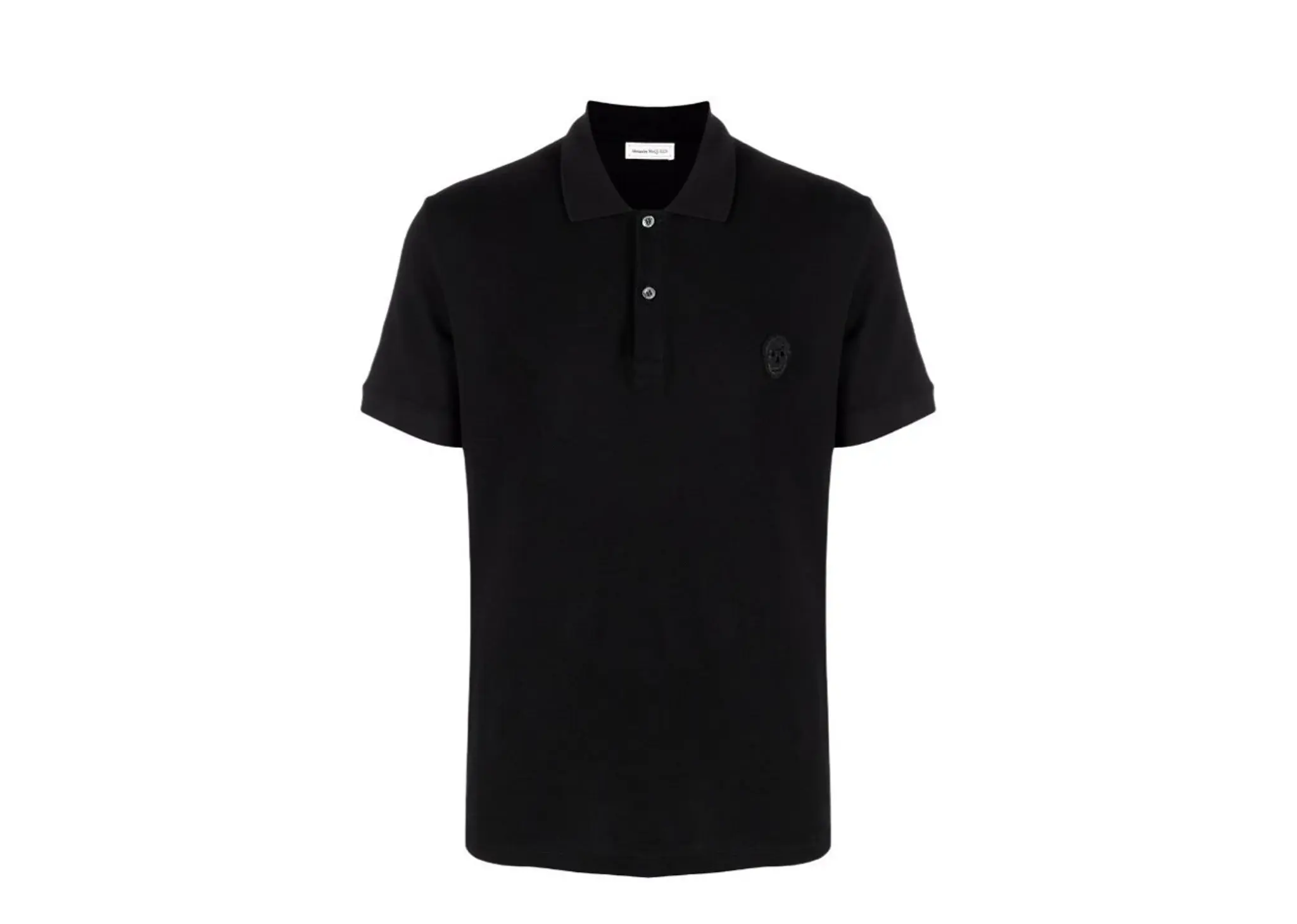 Alexander Mcqueen Skull Embroidered Polo Shirt (M)