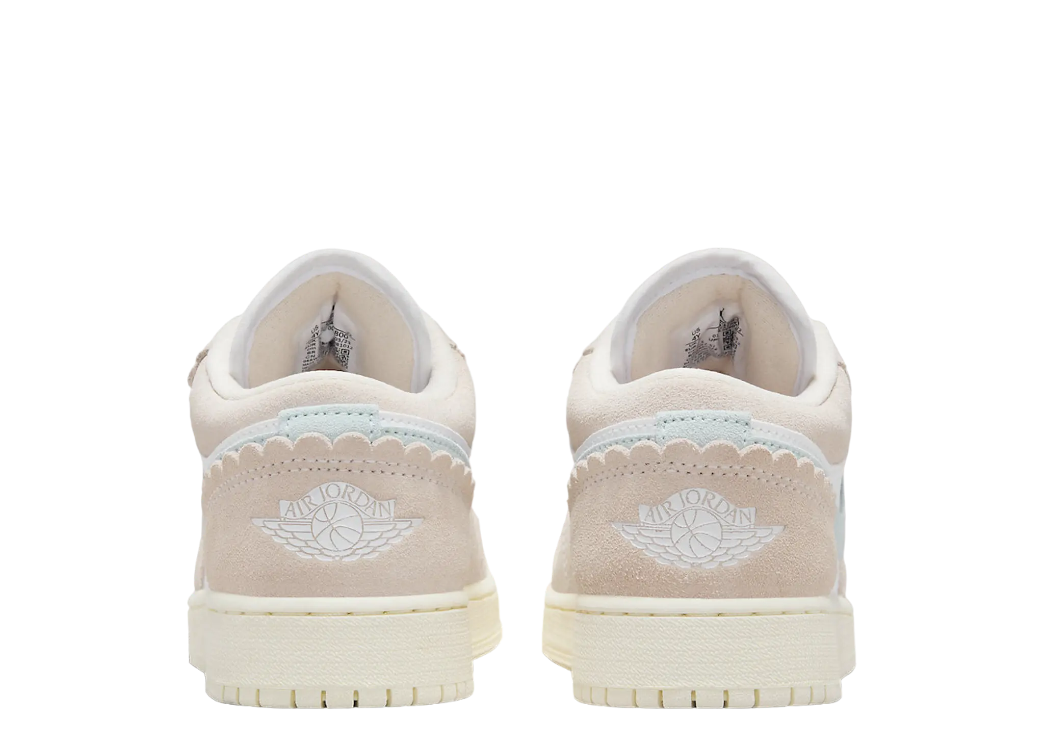 Air Jordan 1 Low Crimp Suede Pink (Grade School) - photo 3