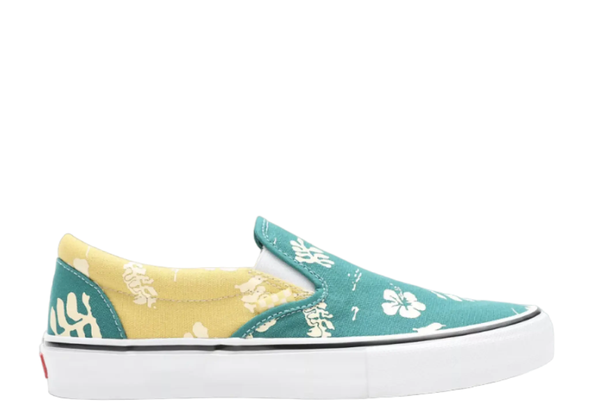 Vans Slip-On Aloha Blue Yellow