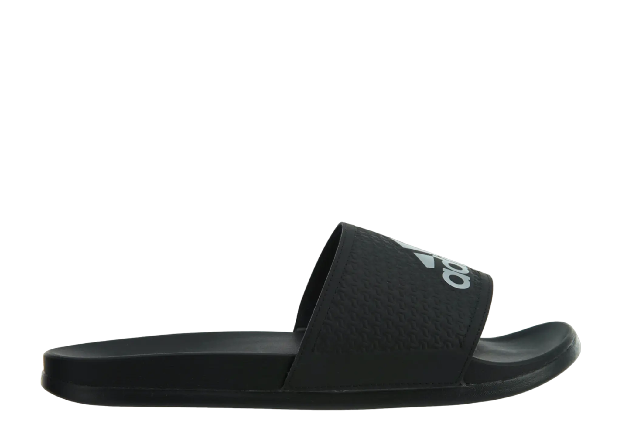 Adidas Adilette Cf Plus C Black Silver Metallic-Black