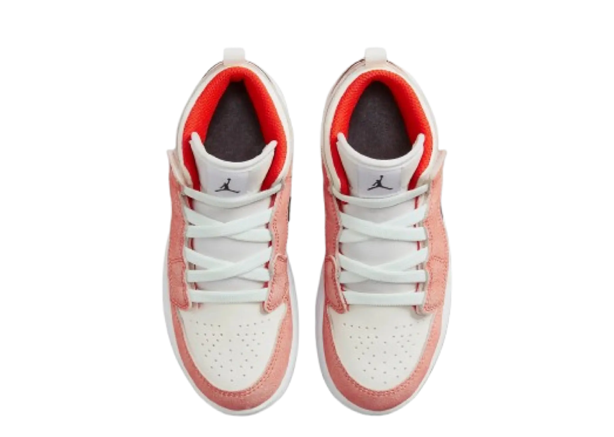Air Jordan 1 Mid Alt SE Orange Suede (Pre-School) - photo 3