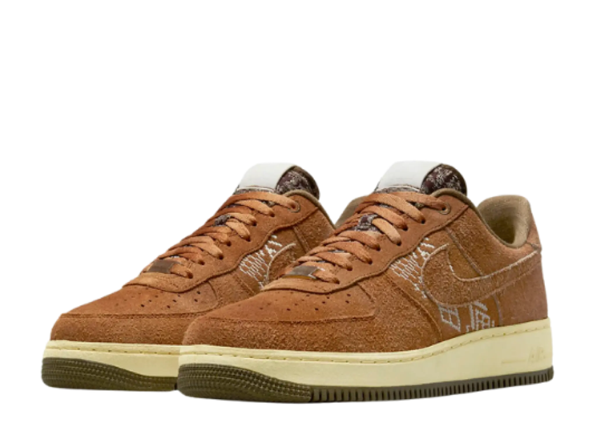 Nike Air Force 1 Low '07 PRM NAI-KE Brown - photo 2