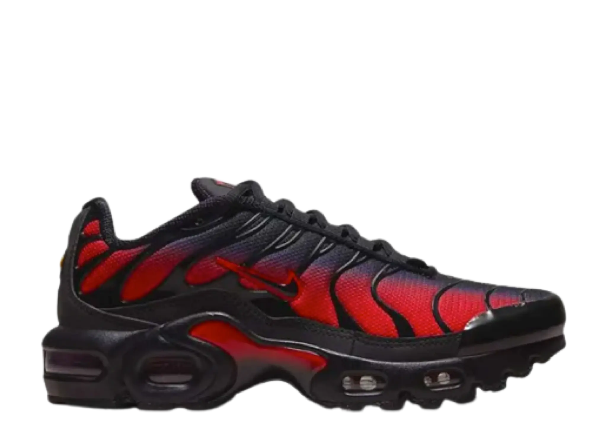Nike Air Max Plus Red Black (Grade School)