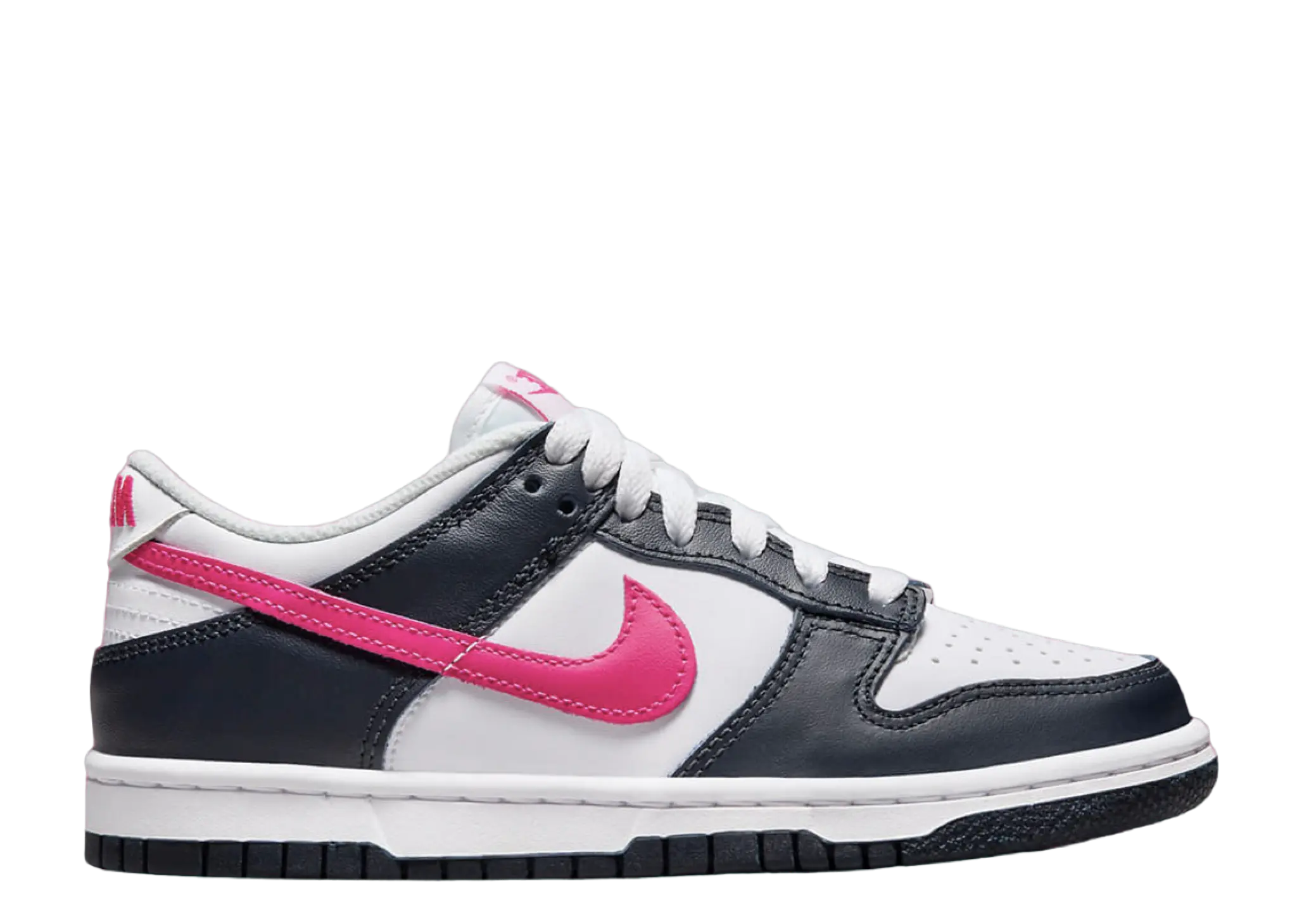 Nike Dunk Low Dark Obsidian Fierce Pink (Grade School)