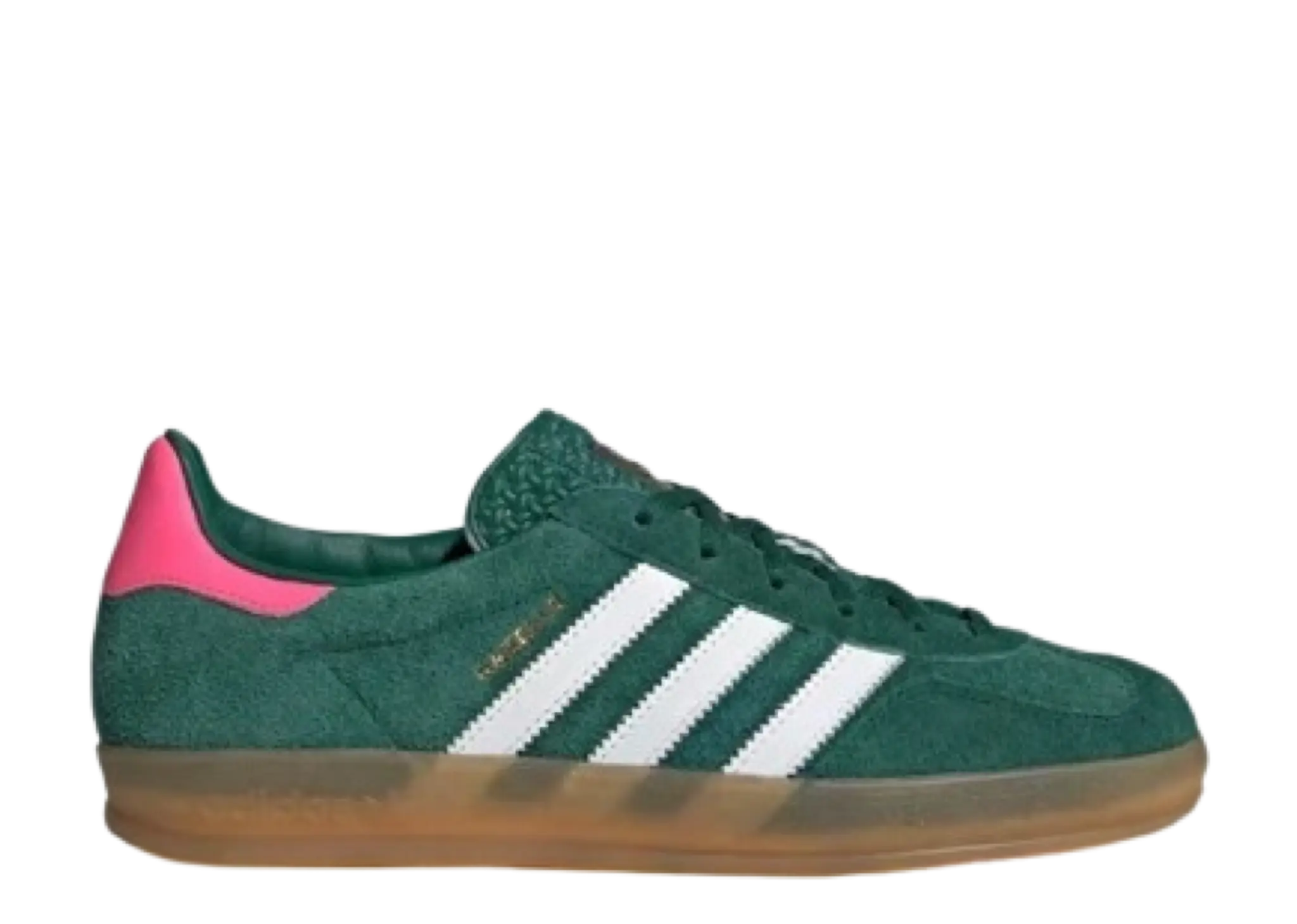Adidas Gazelle Indoor Collegiate Green Lucid Pink (Women's)