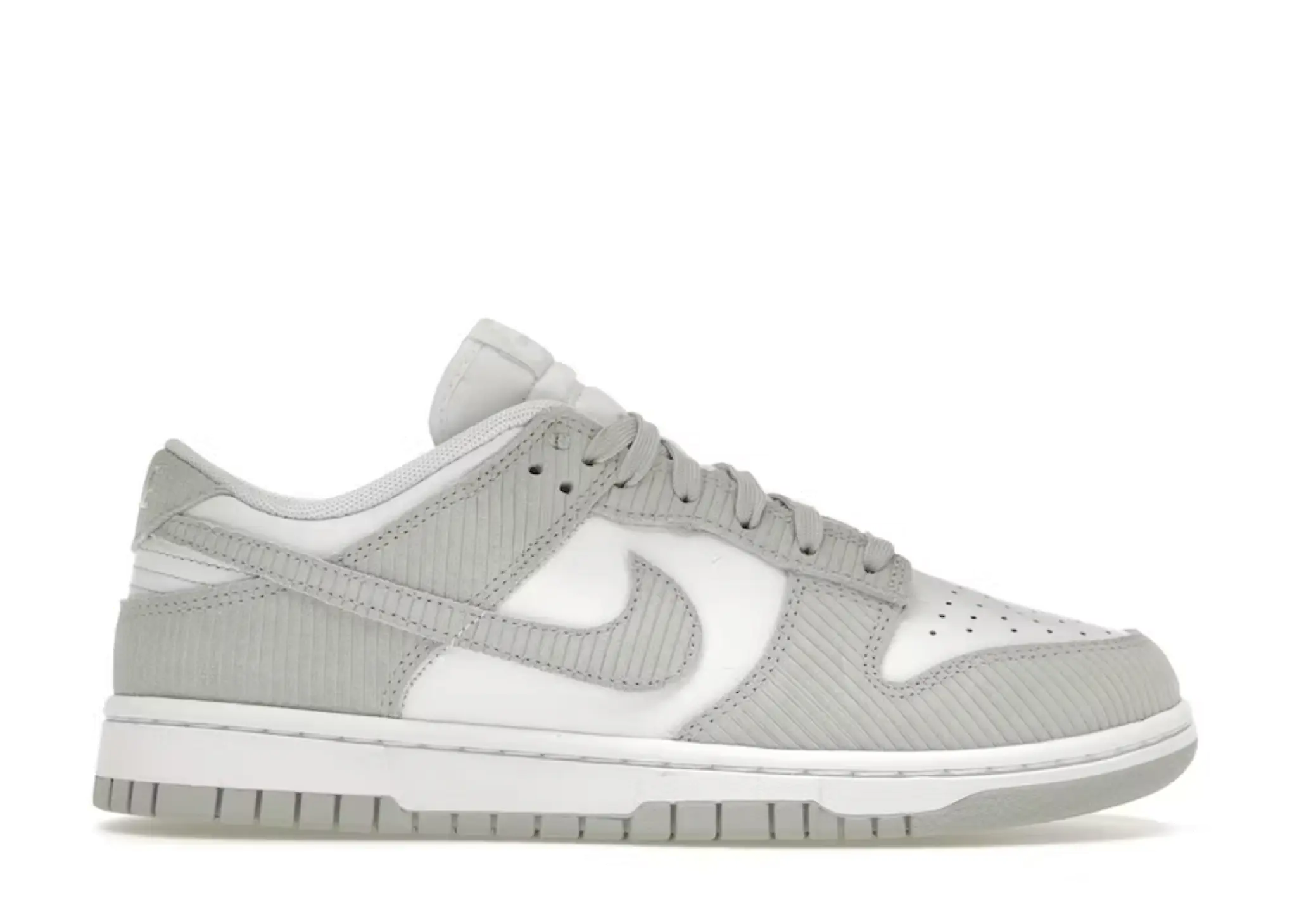 Nike Dunk Low Light Silver Corduroy (Women's)