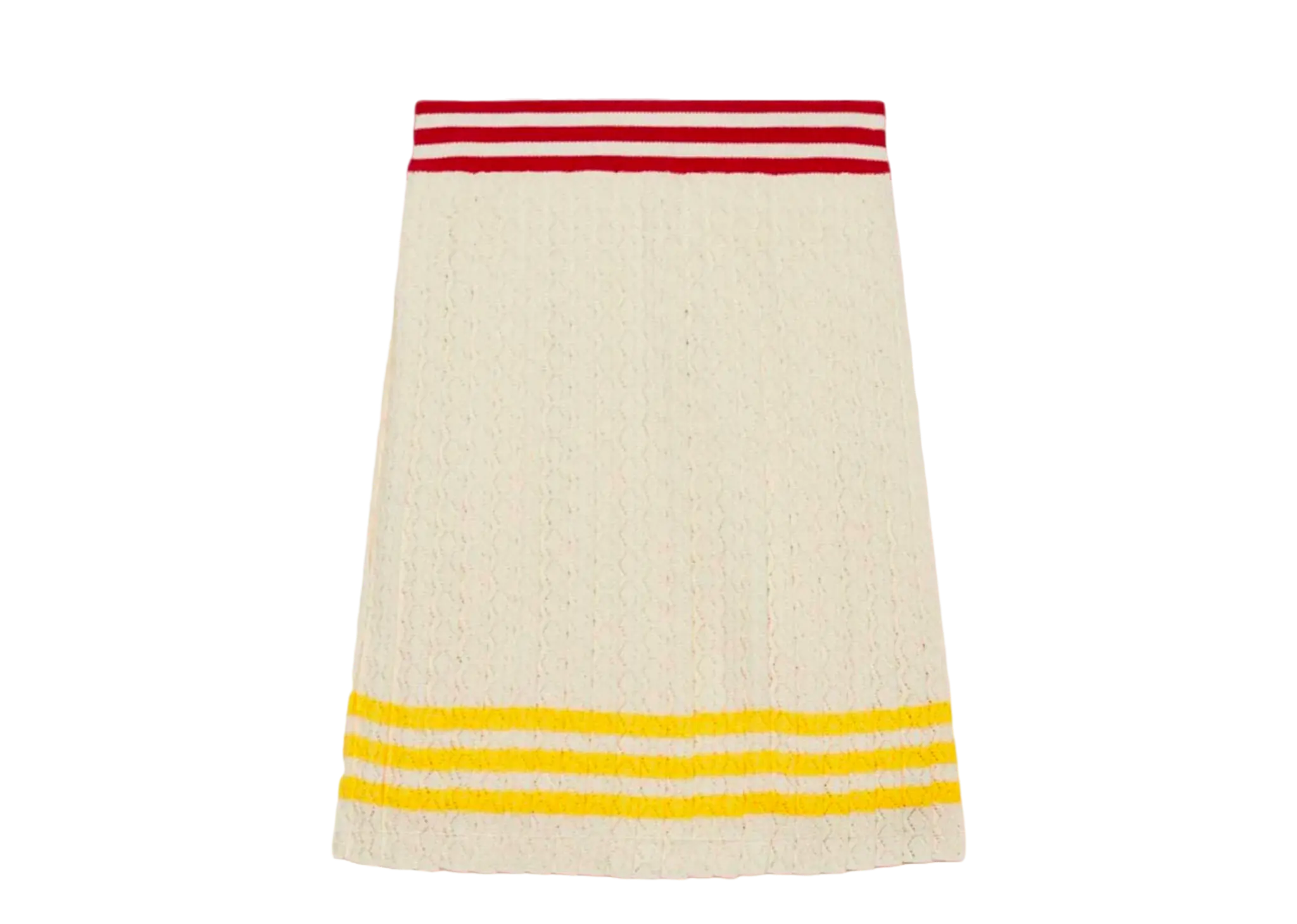 Gucci X Adidas Cotton Skirt Ivory