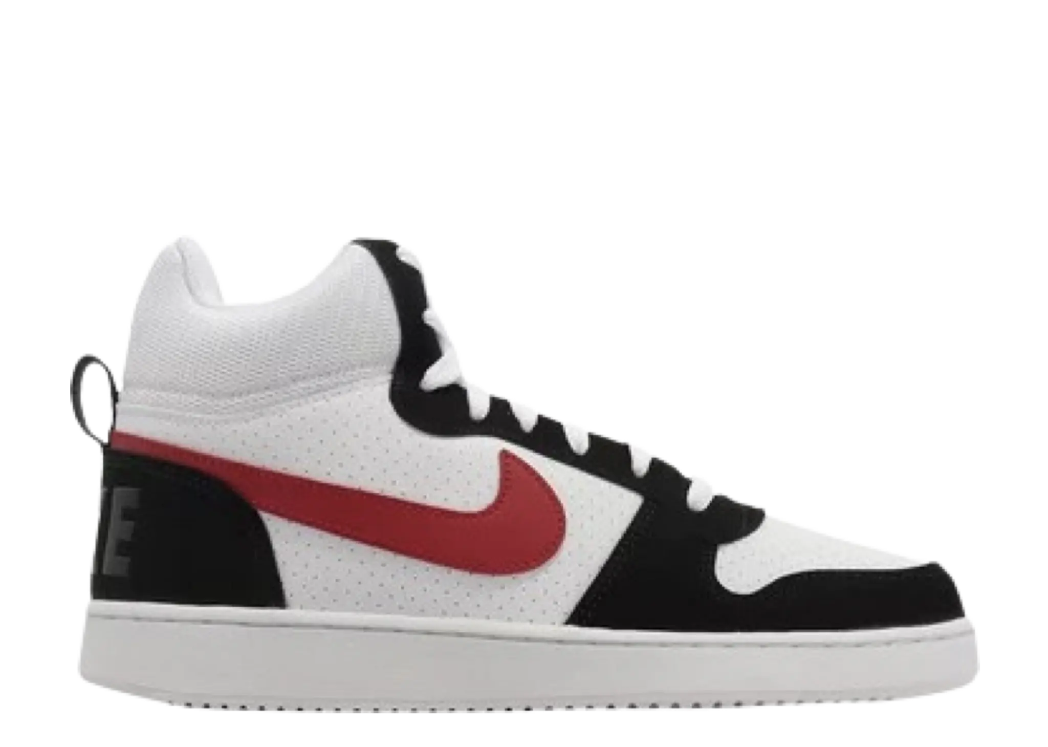 Nike Court Borough Mid White Red Black
