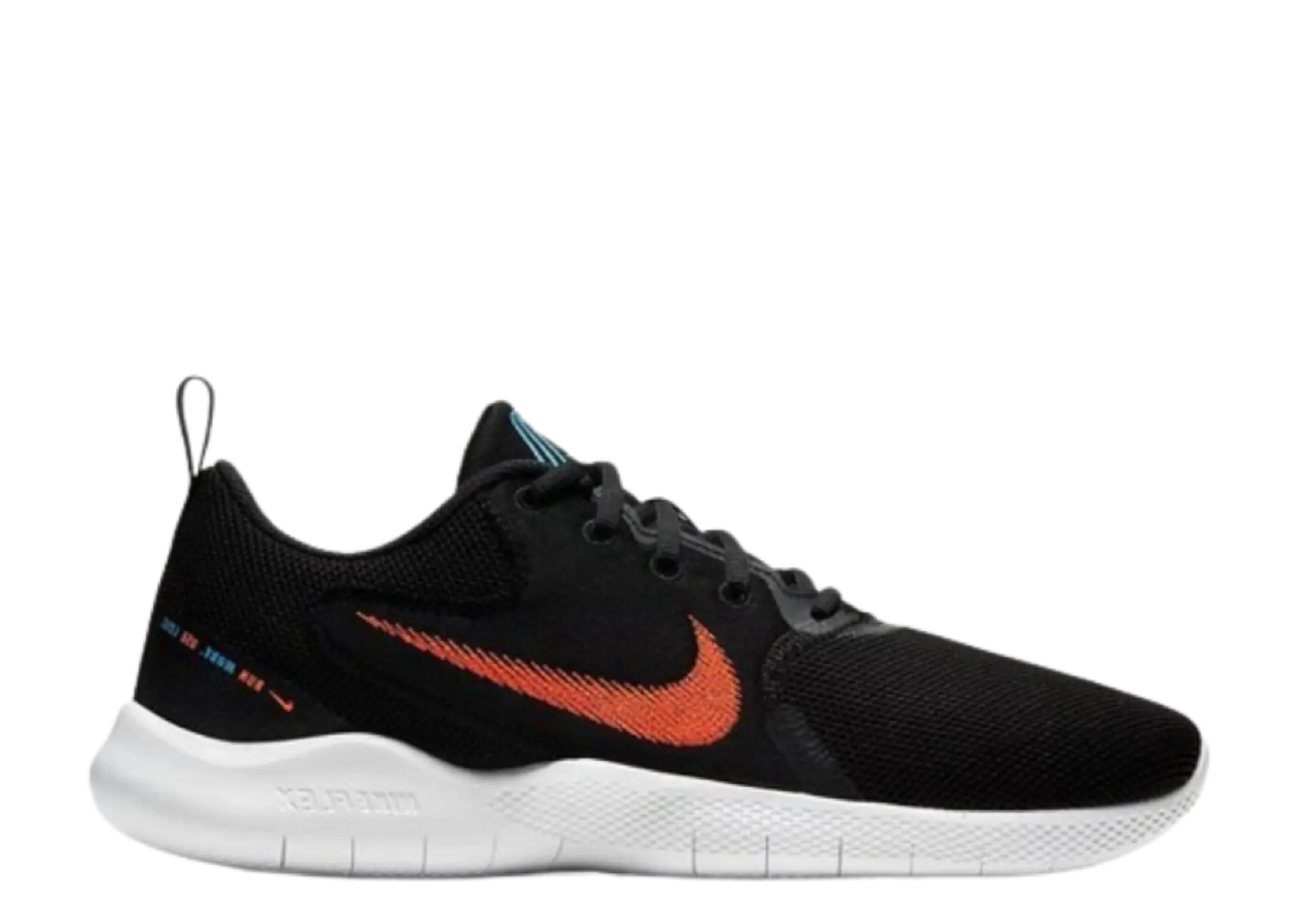 Nike Flex Experience Run 10 Black Total Orange