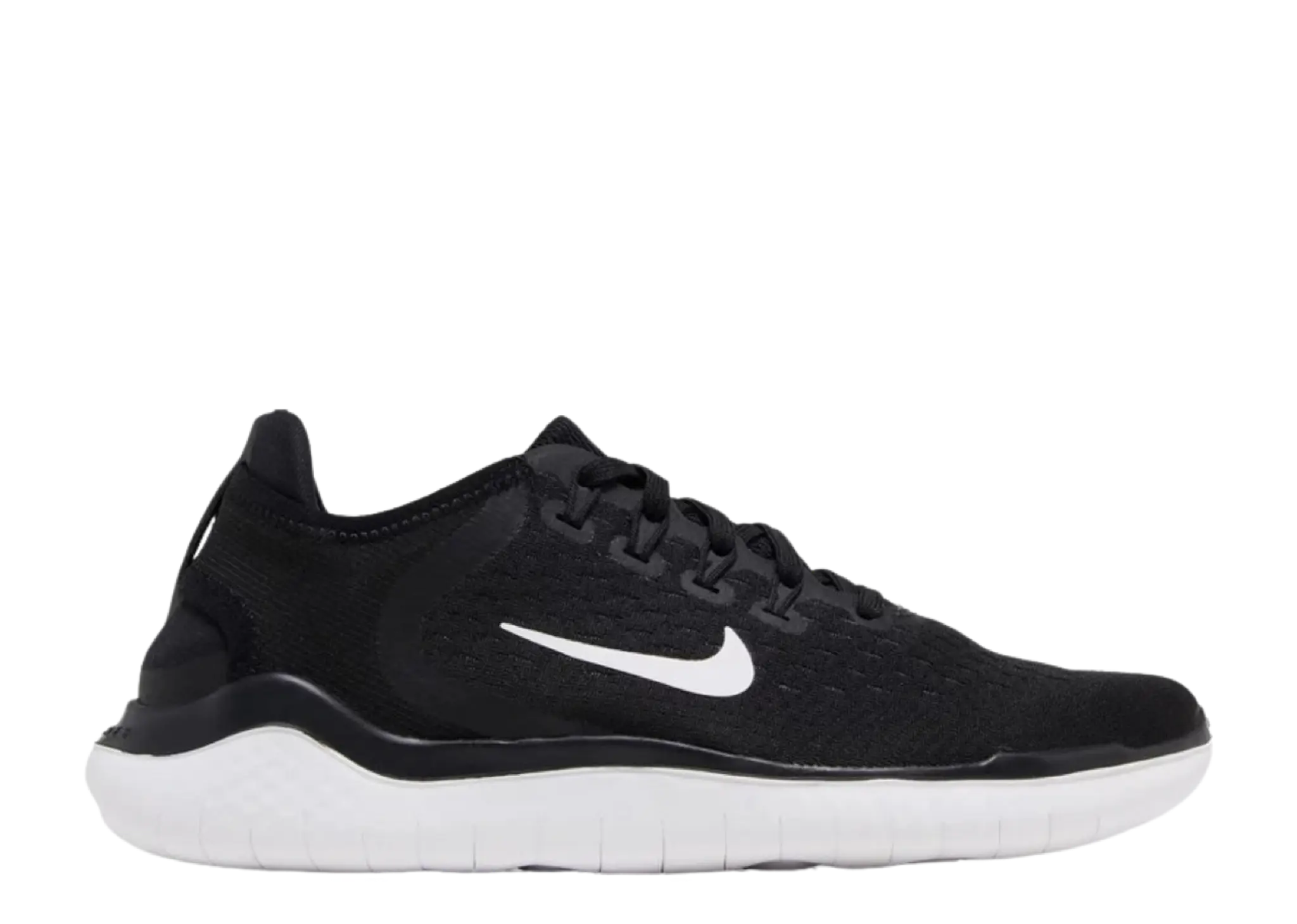 Nike Free RN 2018 Black White (Women's)